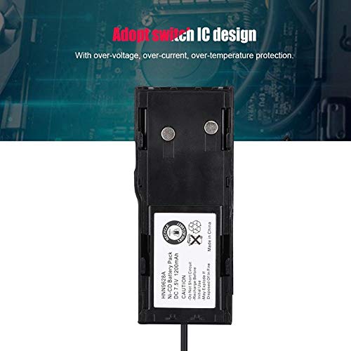 GP88 12V Car Adapter for Motorola GP88 GP300/600 GTS2000 GTX2000/800/900 MTX638 PTX600 Radios - Universal Vehicle Power Charger for Police, Security & Commercial Two-Way Radios