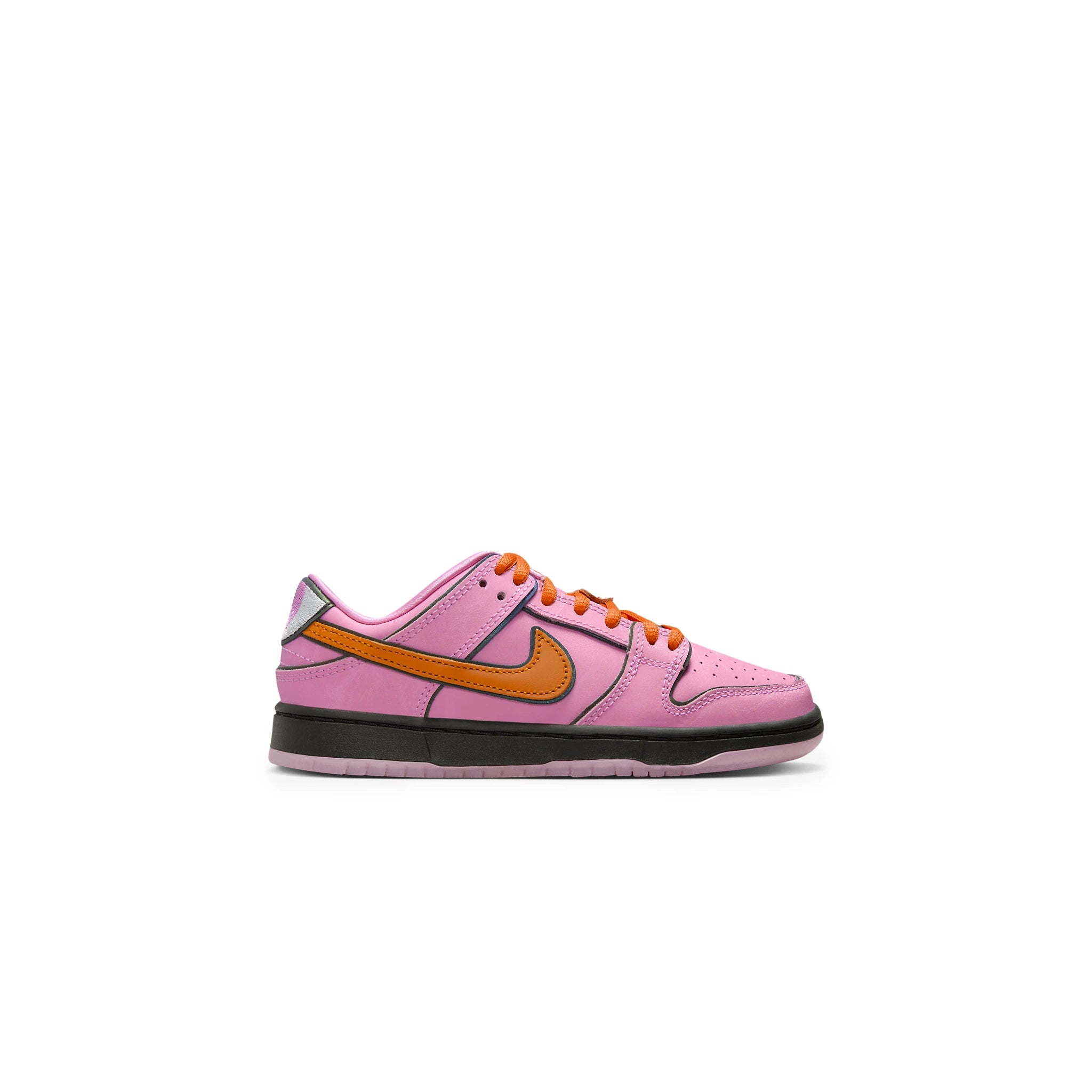 Powerpuff Girls x Nike SB Dunk Low Blossom Sneakers for Kids - Cartoon Inspired Basketball Shoes for Girls - Perfect for School, Playground & Skateboarding