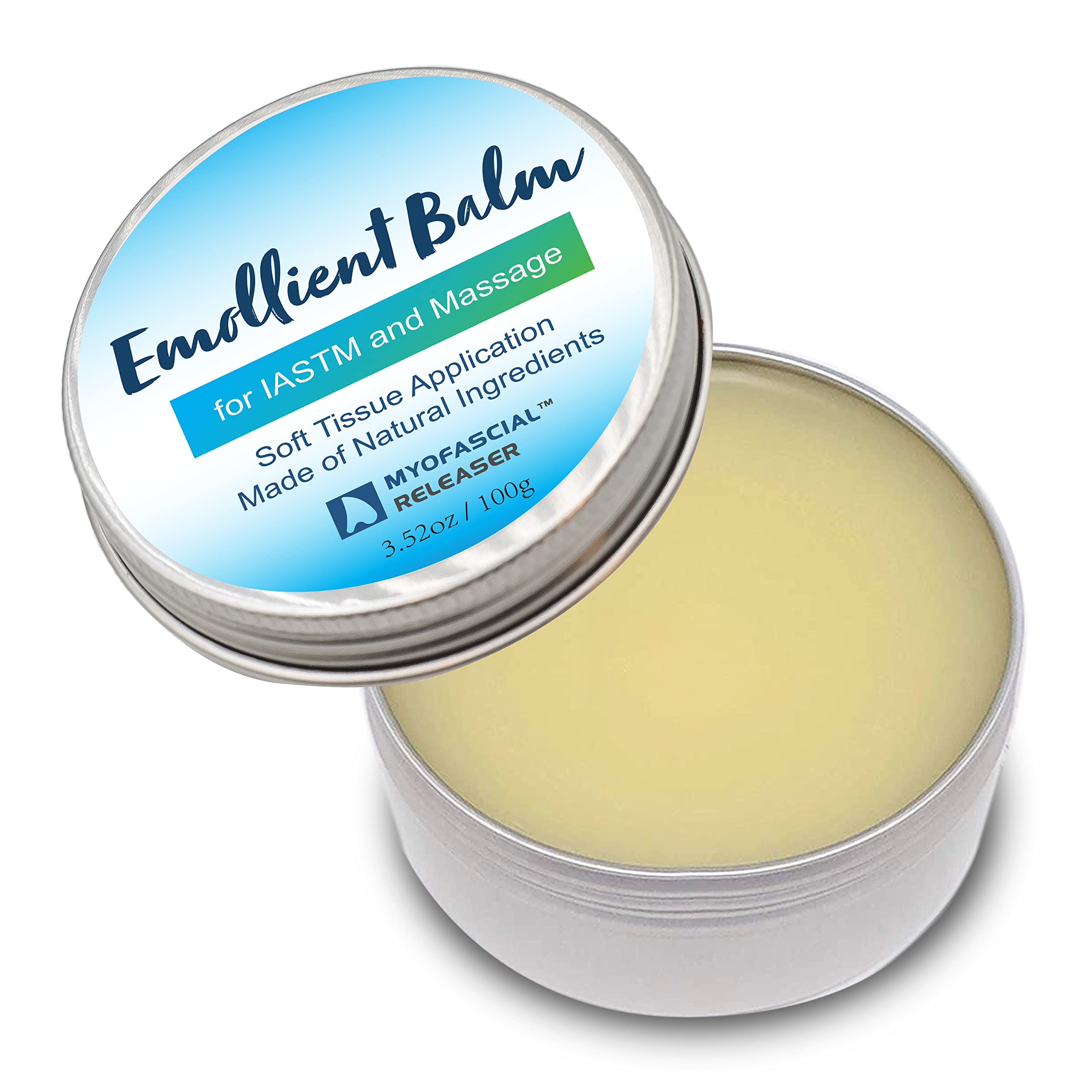 **Natural Essential Massage Oil & Myofascial Release Tool - Ultra Strength Muscle Rub Balm for Massage Therapy, IASTM & Gua Sha - 100g | Relieve Sore Muscles, Improve Recovery & Relaxation**    *(Use for post-workout recovery, deep tissue massage, pain relief, and relaxation at home or in professional therapy sessions.)*