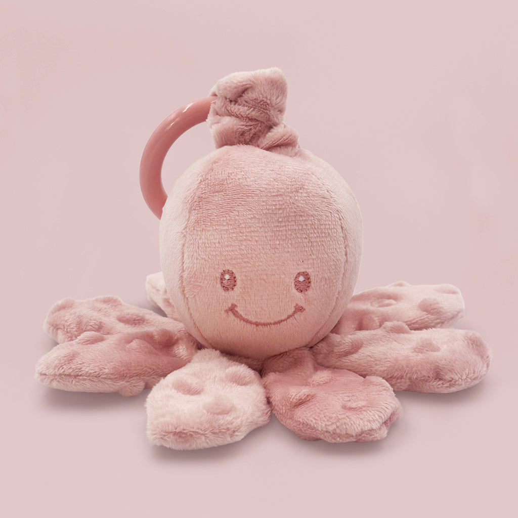 Vibrating Octopus Toy for Adults - Nattou Lapidou Sensual Massager in Dusty Pink | Perfect for Couples Play & Relaxation