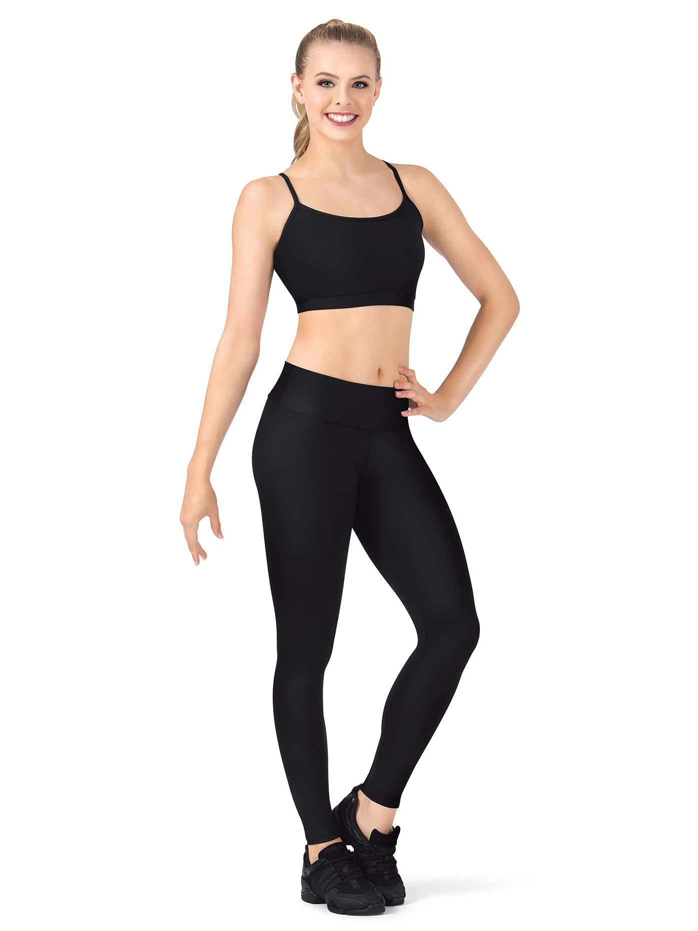 High Waist Compression Leggings for Women - Tummy Control Workout Yoga Dance Pants - Perfect for Gym, Running & Activewear