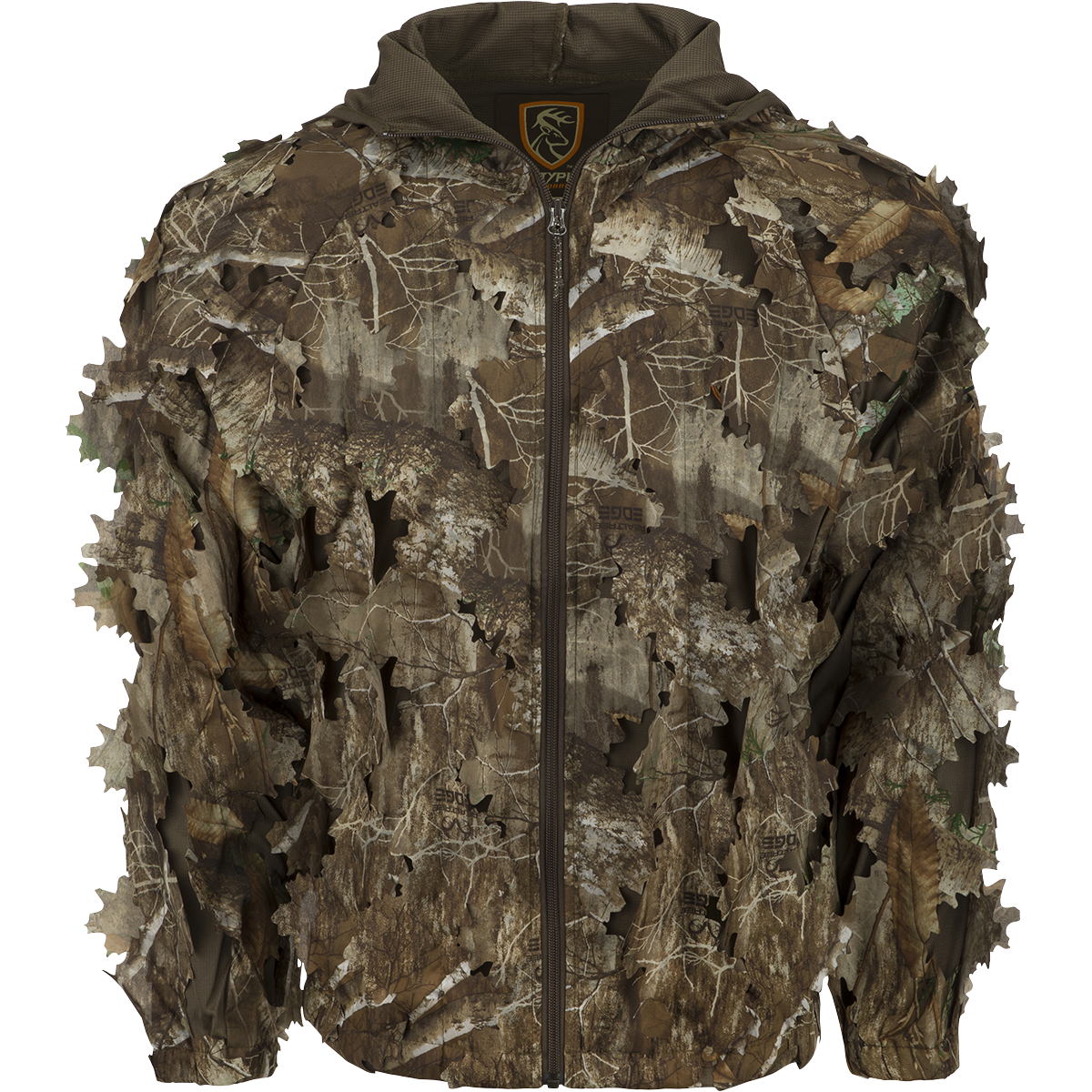3D Leafy Jacket with Agion Active Technology - Waterproof Windproof Outdoor Jacket for Hiking, Camping & Winter Sports (XL Size)