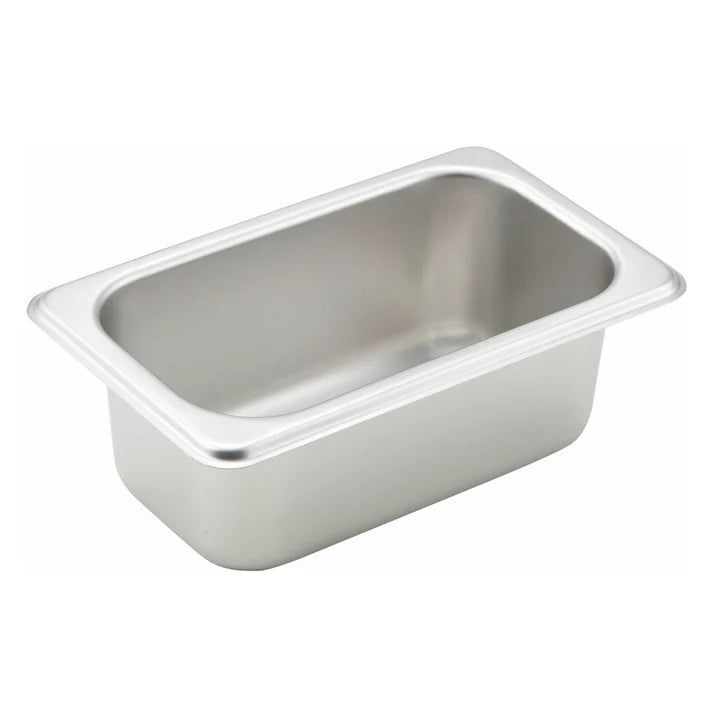 Stainless Steel Food Pan 1/9 Size (2.5