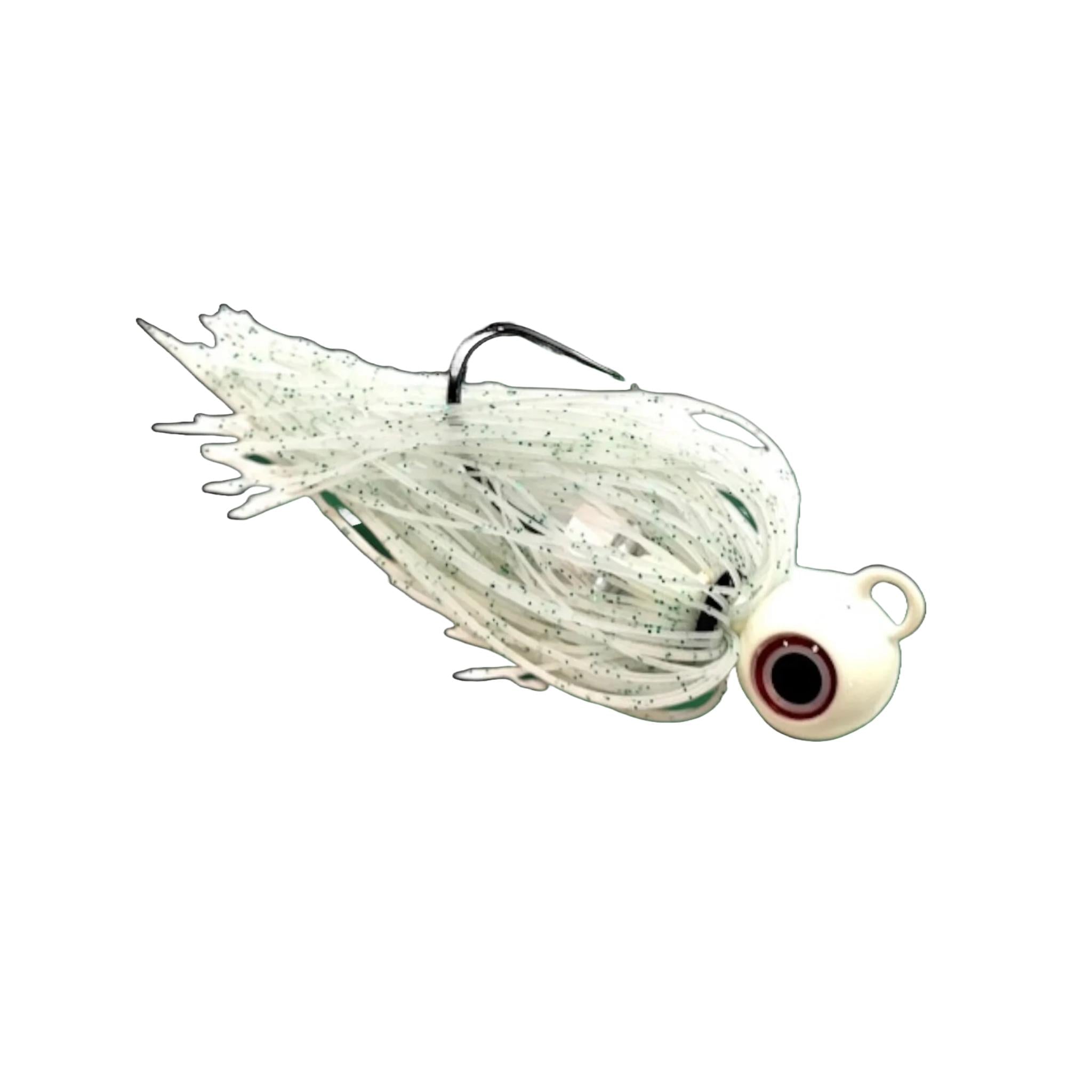S&S Rattlin' Bigeye Silicone Skirted Ball Jigheads - Premium Saltwater Fishing Lures for Bass, Walleye & Trout - Perfect for Deep Water & Offshore Angling