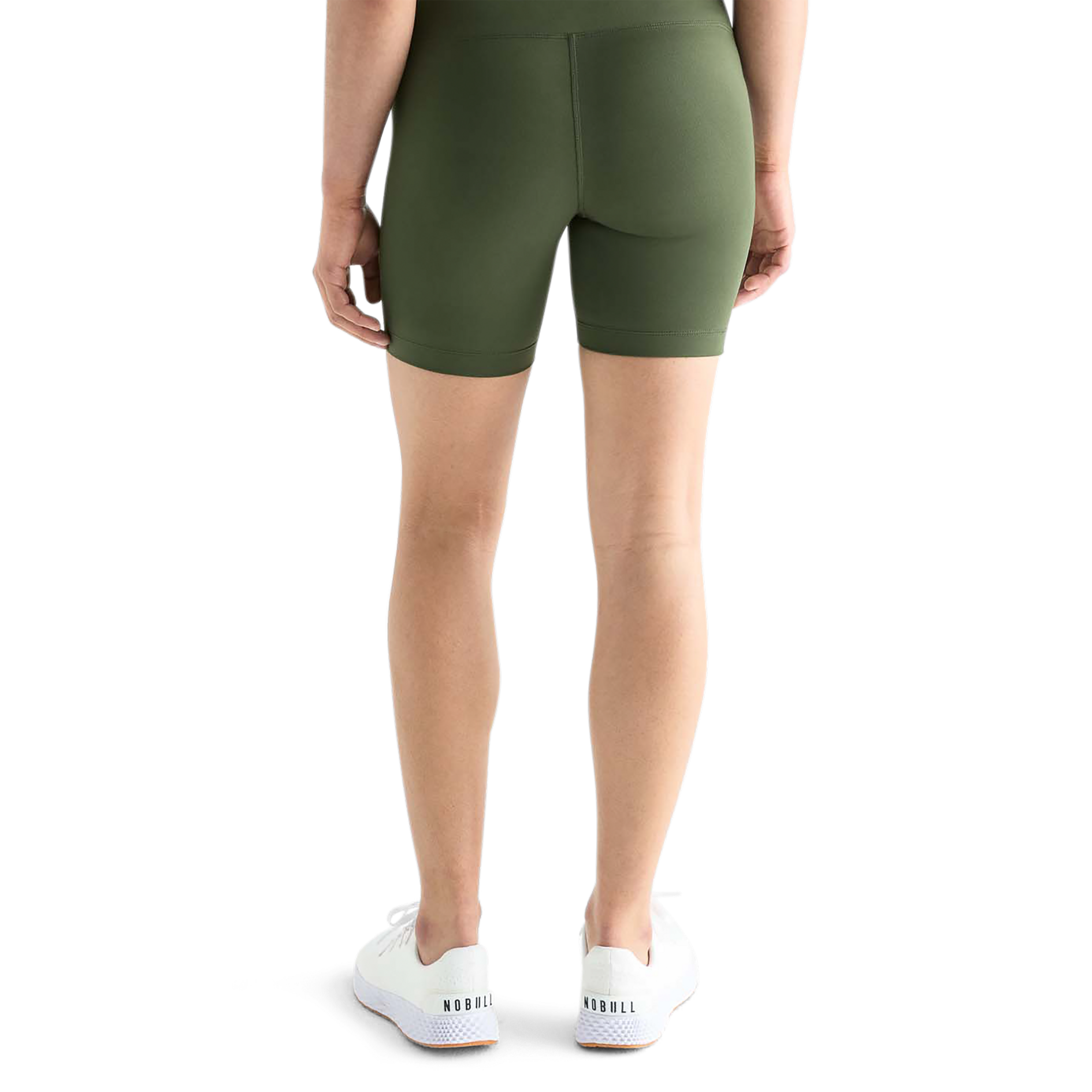Women's High Waist Matte Shorts - 6 Inch Inseam, Comfortable & Stretchy Workout Shorts for Running, Yoga & Gym