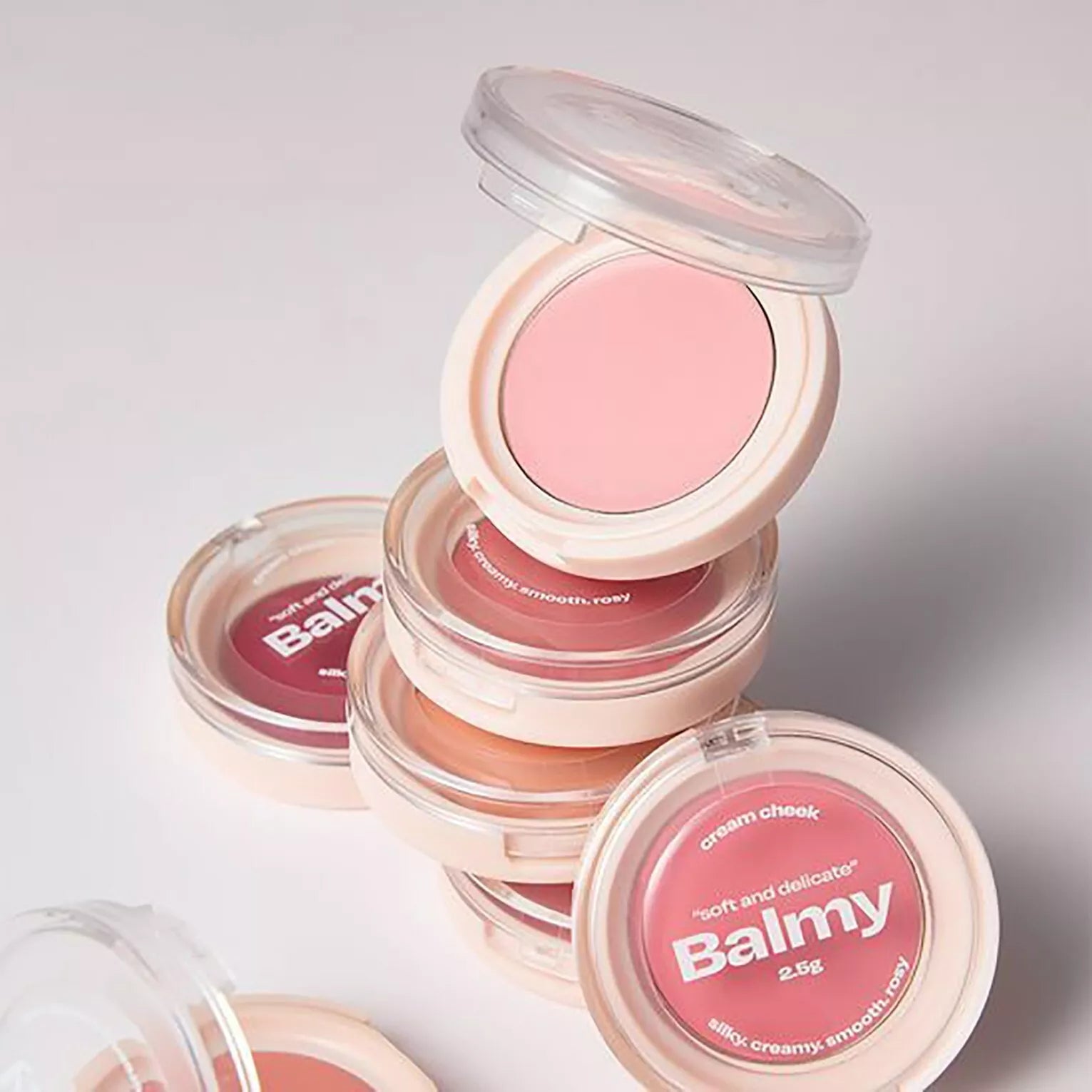 Alternative Stereo Balmy Cream Cheek Blush - 7 Natural Shades (2.5g) | Long-Lasting & Buildable Formula for Everyday Makeup & Special Occasions
