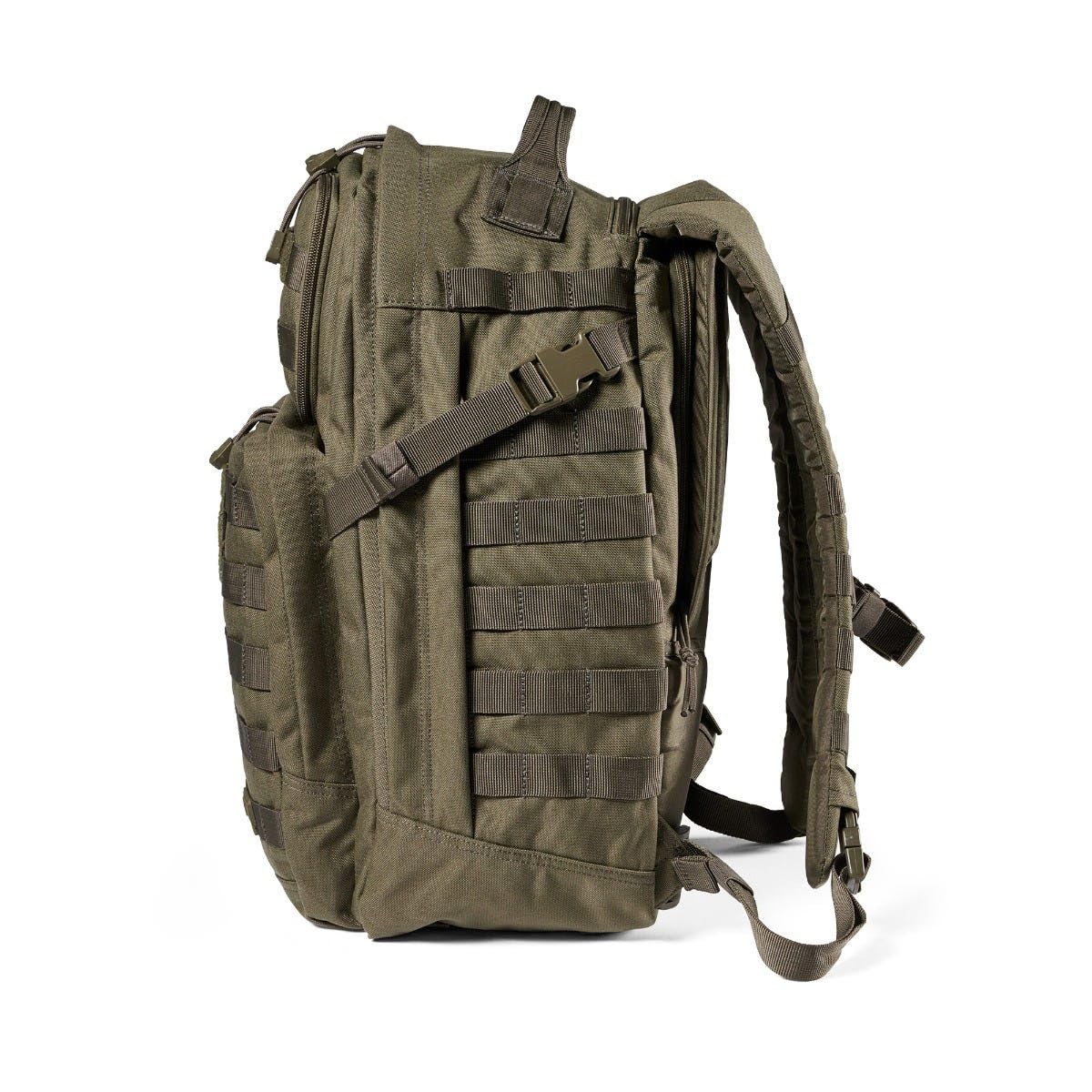 5.11 Tactical RUSH 24 2.0 Military Backpack - 37L Molle Survival Pack with Laptop Compartment (Style 56563ABR/56564ABR) - Perfect for Outdoor Adventures, Hiking, Camping & Tactical Missions