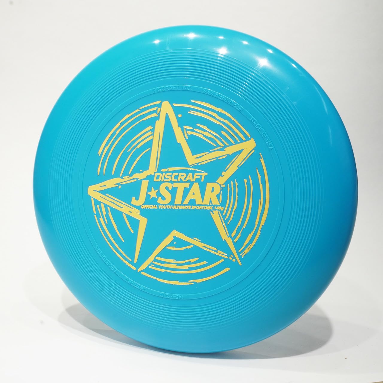 Discraft J Star Youth Ultimate Frisbee - Orange Flying Disc for Kids & Teens - Perfect for Outdoor Play, Sports, and Ultimate Frisbee Games