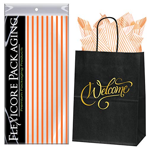Orange Pin Stripe Pin Stripe