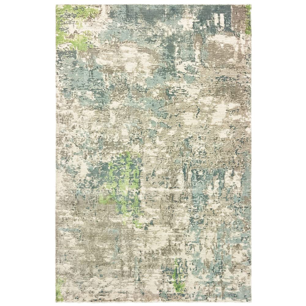 Formations Casual Rugs 70007 - Soft Modern Area Rug for Living Room, Bedroom & Office - Non-Slip Comfortable Floor Mat for Home Decor
