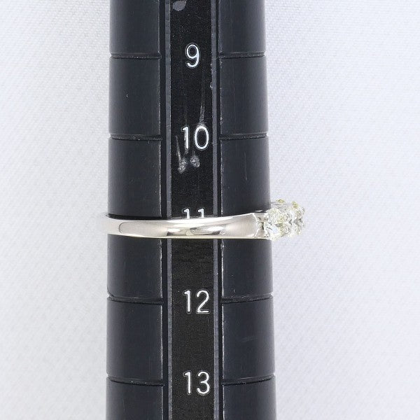 18K White Gold Ring with 0.85ct Yellow Diamond - Certified Pre-Owned Jewelry for Engagement, Anniversary & Special Occasion Gifts