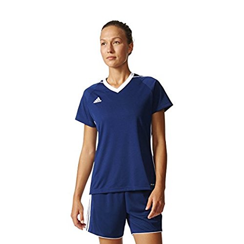 Adidas Tiro 17 Women's Soccer Jersey - XS Size - Dark Blue & White - Perfect for Training, Matches & Fan Wear