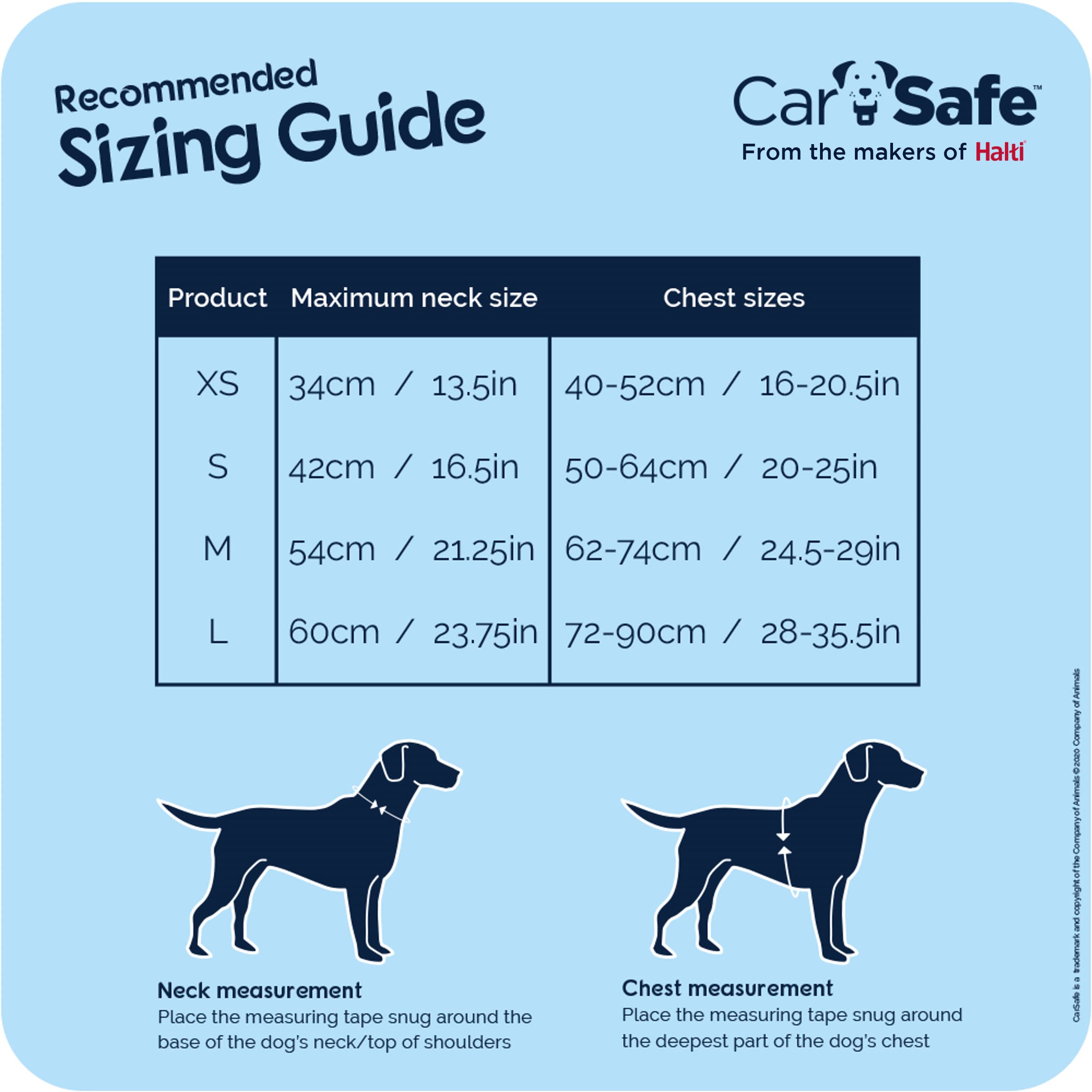 CarSafe Dog Travel Harness for Small Dogs - Adjustable Pet Car Seat Belt, Crash Tested Safety Harness for Car Rides | Meets Road Safety Laws & Insurance Requirements | Perfect for Road Trips, Vet Visits & Daily Commutes (Size Small)