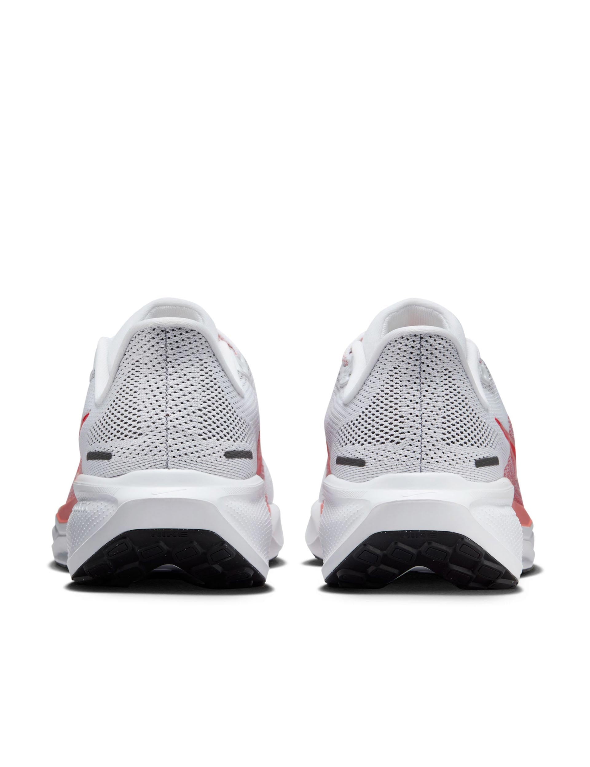 Nike Pegasus 41 Running Shoes - White/Bright Crimson/Magic Ember/Black | Lightweight Cushioned Sneakers for Men & Women | Perfect for Jogging, Gym Workouts & Daily Wear