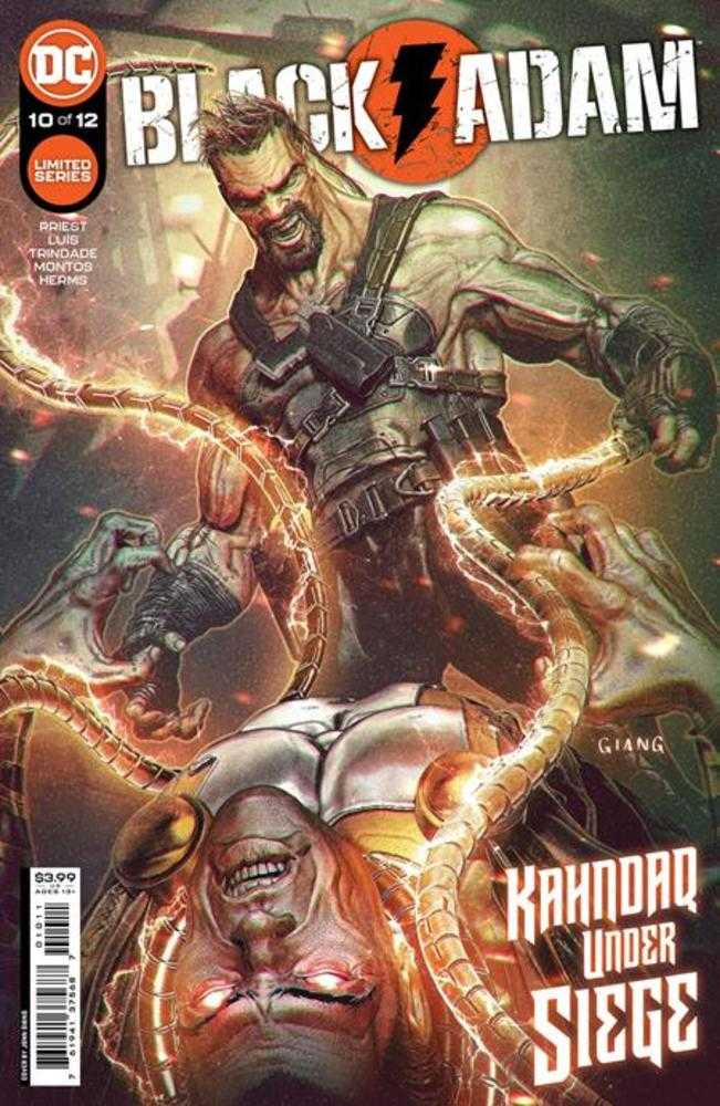 Black Adam #10 (Of 12) Cover A by John Giang - DC Comics Collectible Edition for Superhero Fans & Comic Book Enthusiasts