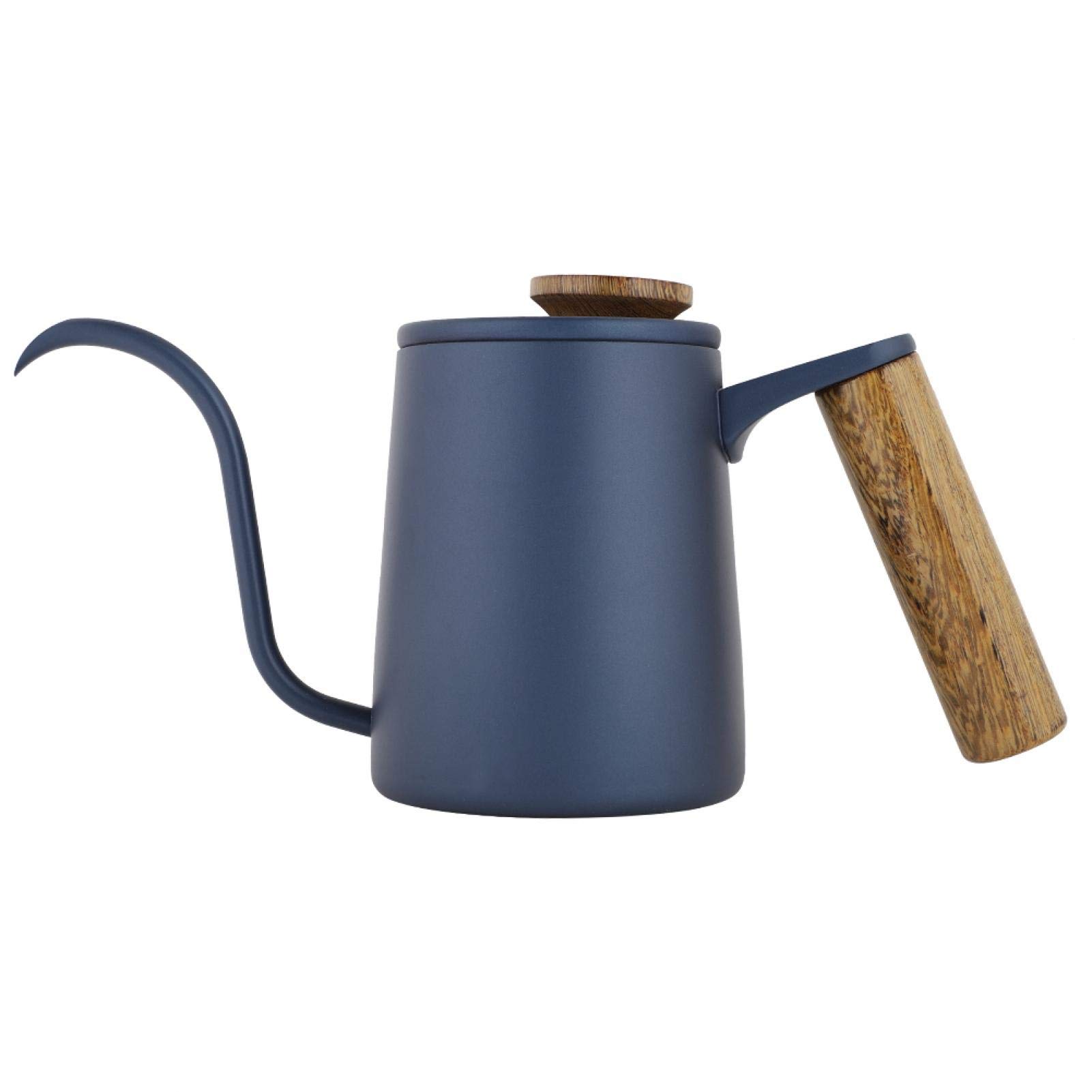 Premium 350ml Gooseneck Kettle for Pour Over Coffee & Tea - Precise Temperature Control, Ergonomic Handle, Durable Stainless Steel (Blue) - Perfect for Home Baristas & Tea Enthusiasts