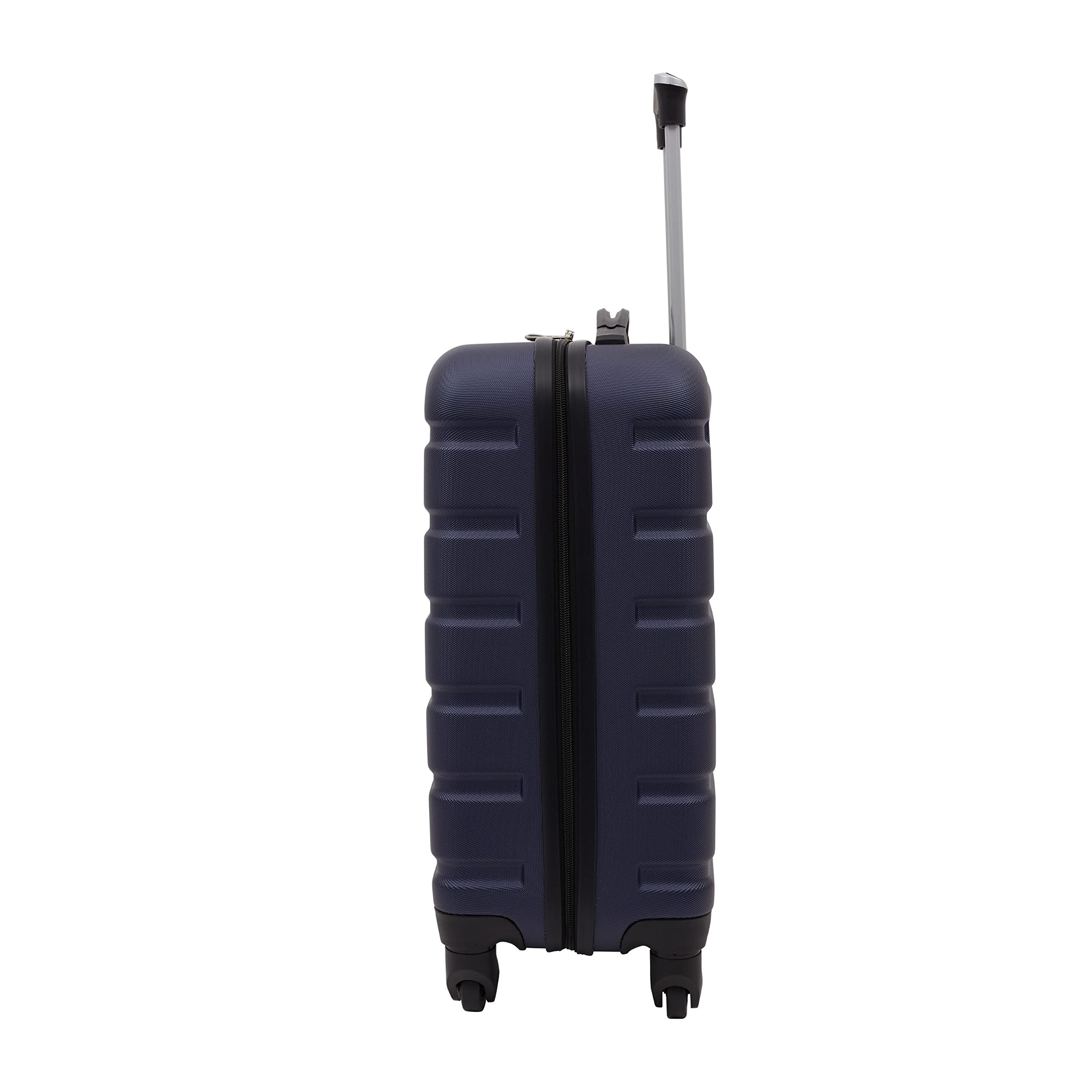 Travelers Club Harper 20-Inch Carry-On Luggage - Lightweight Blue Hardshell Suitcase for Air Travel, Weekend Getaways & Business Trips