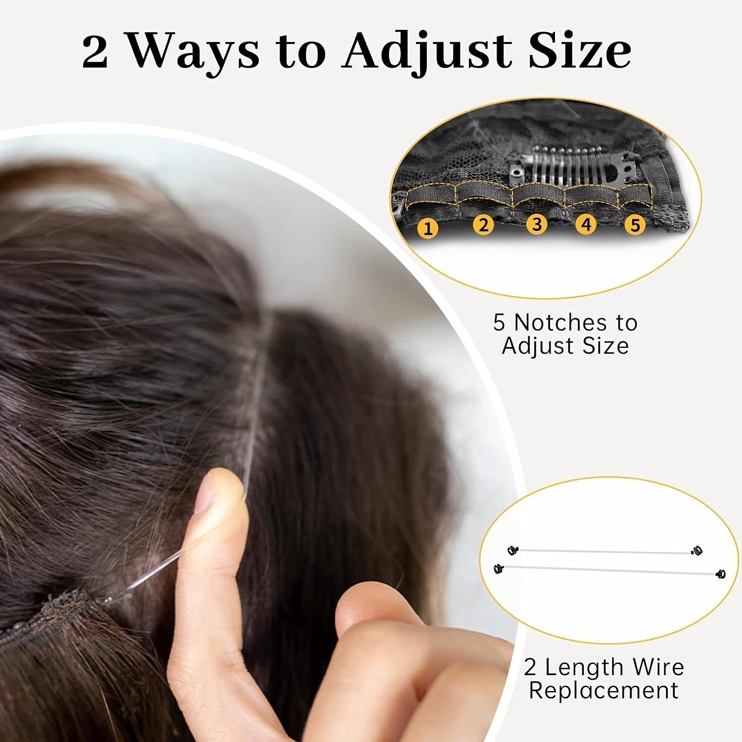 CHRONEX 24-Inch Curly Synthetic Hair Extensions with 5 Clips - 1 Piece for Women | Perfect for Parties, Weddings & Everyday Styling