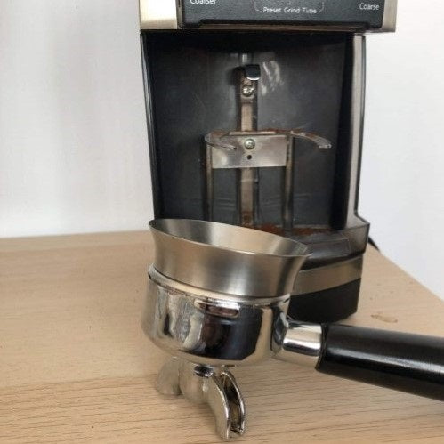 Premium Stainless Steel Coffee Dosing Funnel for La Pavoni Lever Espresso Machines - Perfect for Precise Grounds Distribution & Mess-Free Brewing at Home or Cafe