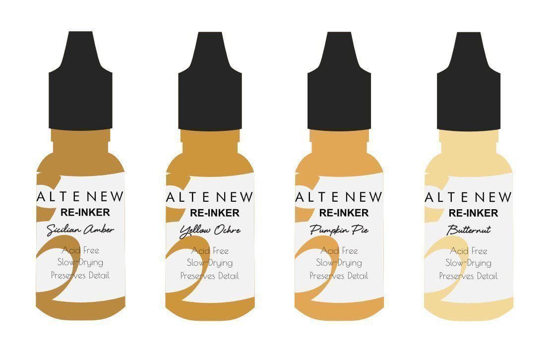 Fall Harvest Crisp Dye Ink Reinker - Premium Ink Refill for Stamping & Card Making - Perfect for Autumn Scrapbooking, DIY Crafts, and Seasonal Projects