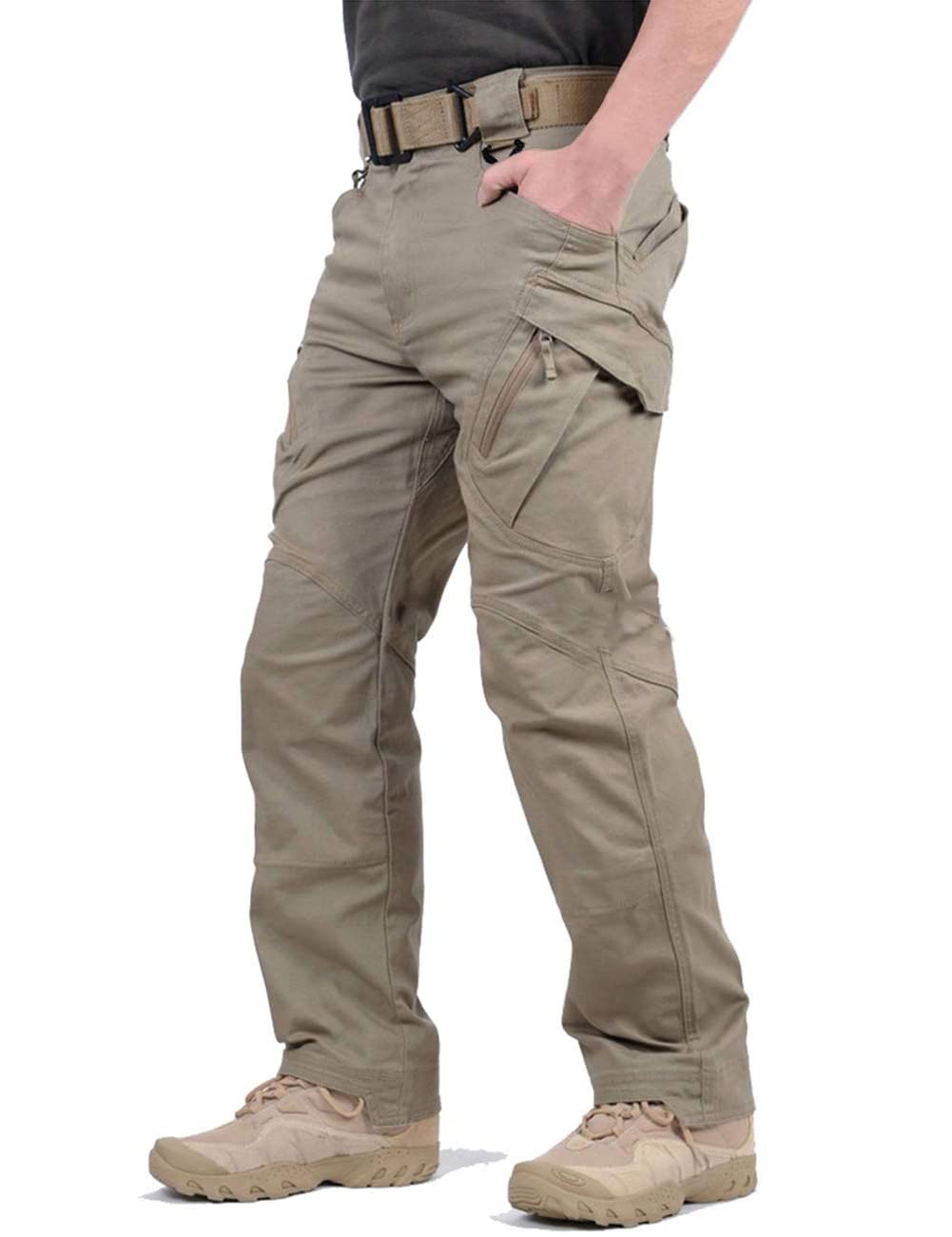 Upgraded Tactical Waterproof Cargo Pants for Men - Outdoor Survival, Hiking & Camping Gear - Durable & Weatherproof Tactical Pants for Adventure Enthusiasts