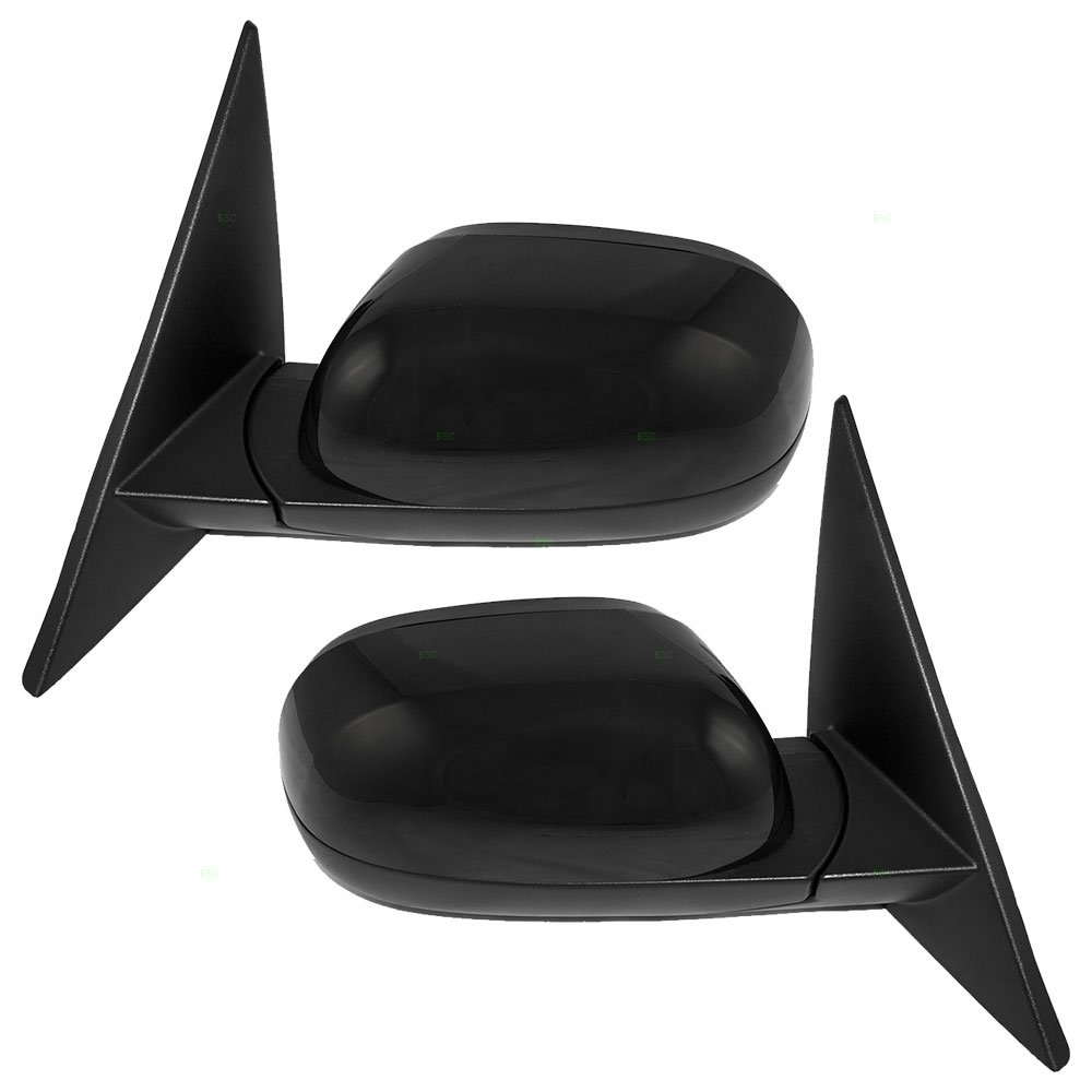 Heated Power Side View Mirrors Replacement Pair Set with Covers for 2014-2019 Kia Soul - Model 87610B2510 & 87620B2510 - Perfect for Winter Driving and Enhanced Visibility