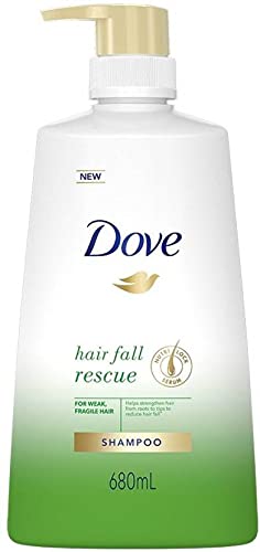 DOVE Hair Fall Rescue Shampoo for Thinning Hair - 680ml | Strengthens & Reduces Hair Loss | For Men & Women | Daily Use for Healthy Hair Growth