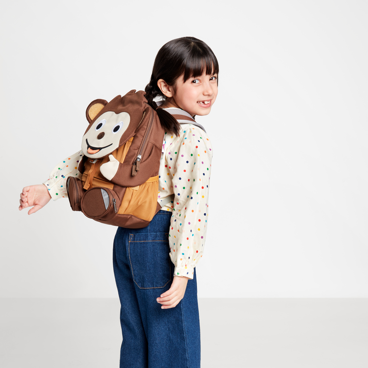Affenzahn Large Friend Monkey - Soft & Durable Plush Toy for Kids, Perfect for Cuddling, Playtime & Nursery Decor | Ideal Gift for Birthdays & Holidays