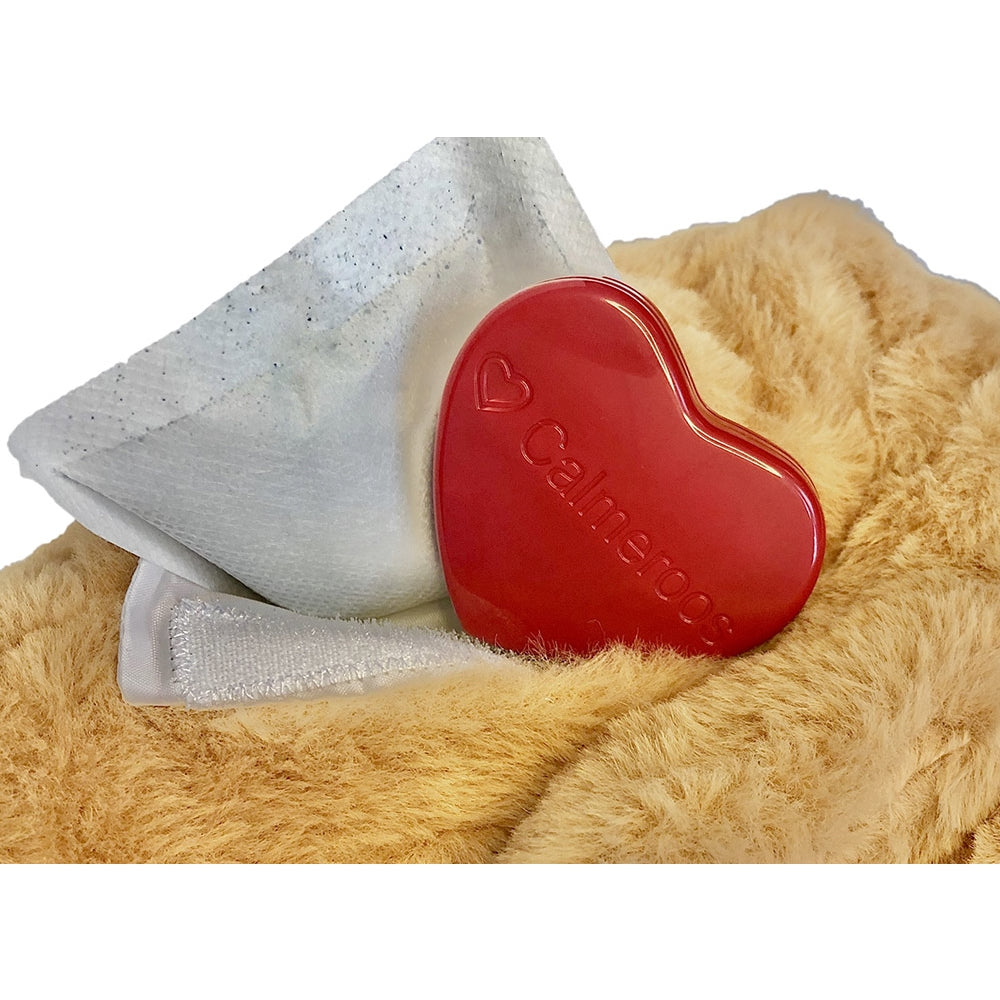 Calming Heartbeat Stuffed Animal - Soothing Plush Toy for Anxiety Relief & Sleep Aid, Perfect for Babies, Kids & Adults