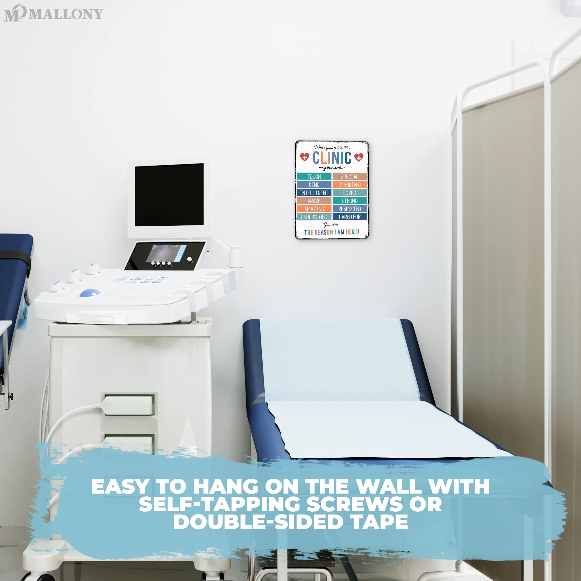Motivational Health Posters for Clinic & Office Decor - Inspirational Wall Art for Doctor's Office, Classroom & Home - Perfect for Health Class, Waiting Room & Workspace
