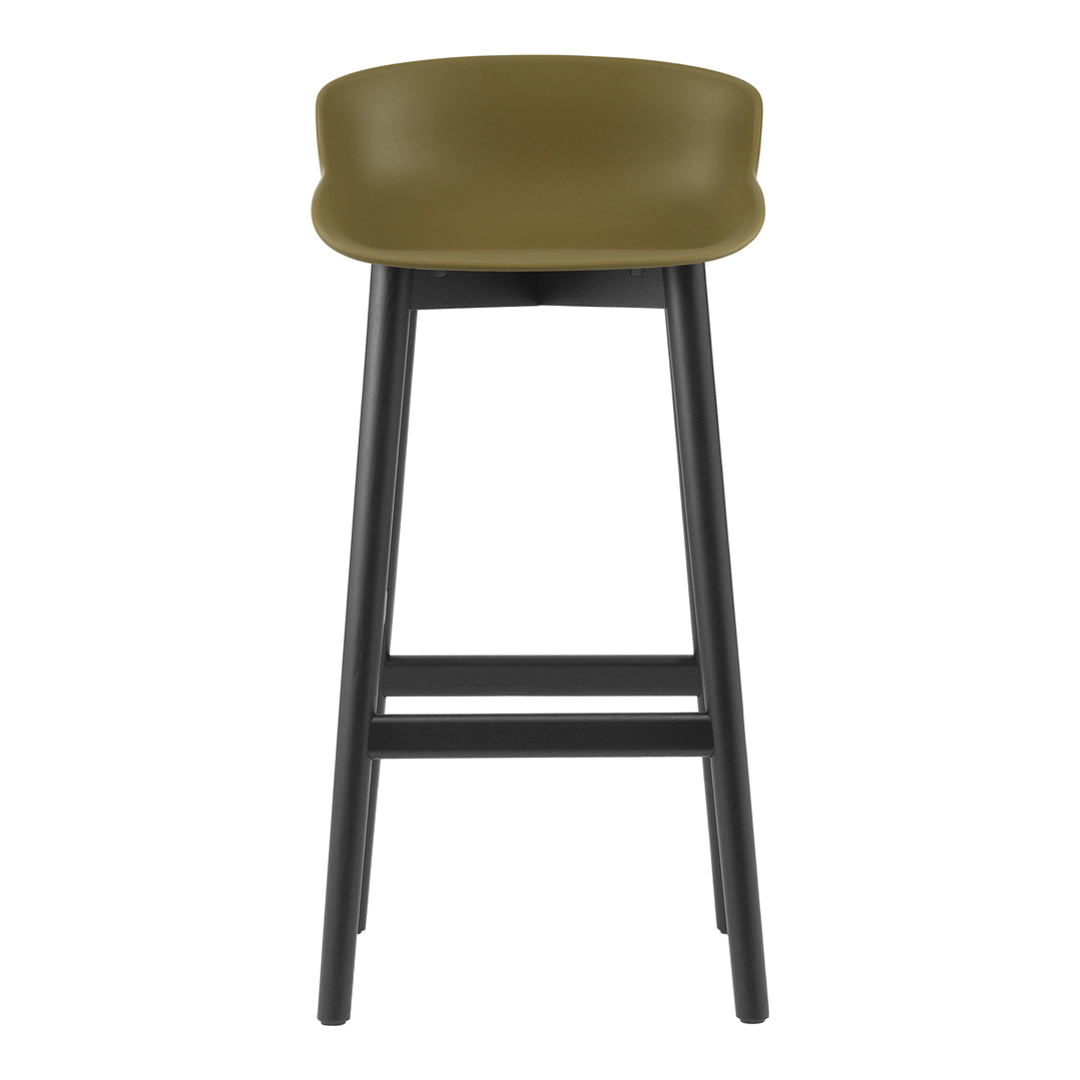 Premium Hyg Bar Stool with Solid Wood Base - Modern Kitchen Island & Home Bar Seating - Perfect for Dining, Entertaining & Small Spaces