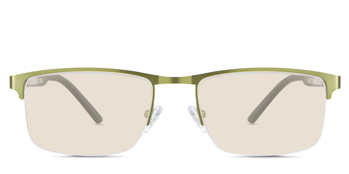 Colson Men's Prescription Tinted Glasses - UV Protection & Blue Light Blocking for Driving, Reading & Outdoor Activities