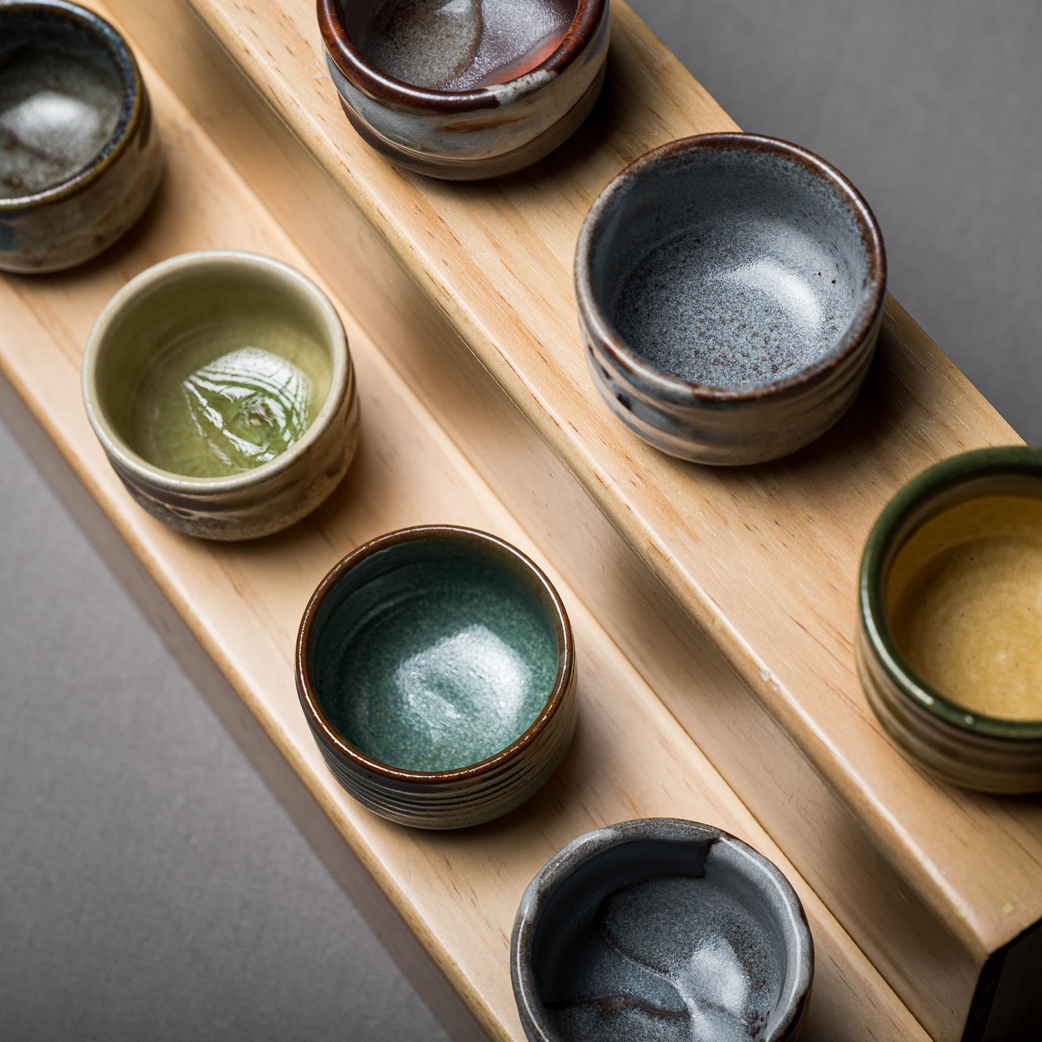 Handmade Japanese Pottery Sake Cup - Yuteki Glaze Traditional Guinomu Ceramic Drinking Vessel for Sake, Tea, or Whiskey | Perfect for Japanese Dining, Gift Giving & Home Decor