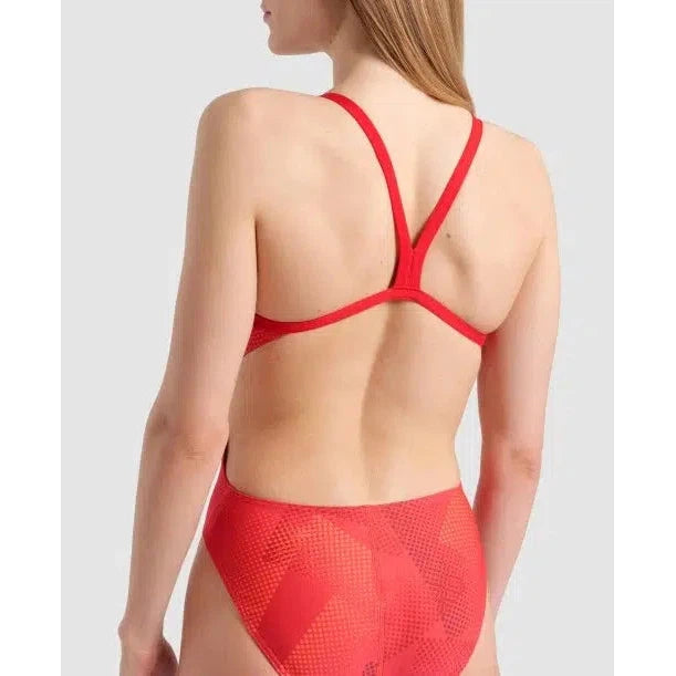 Halftone Challenge Back One Piece Swimwear - Stylish & Comfortable Bikini Top for Women - Perfect for Beach, Pool & Summer Vacations