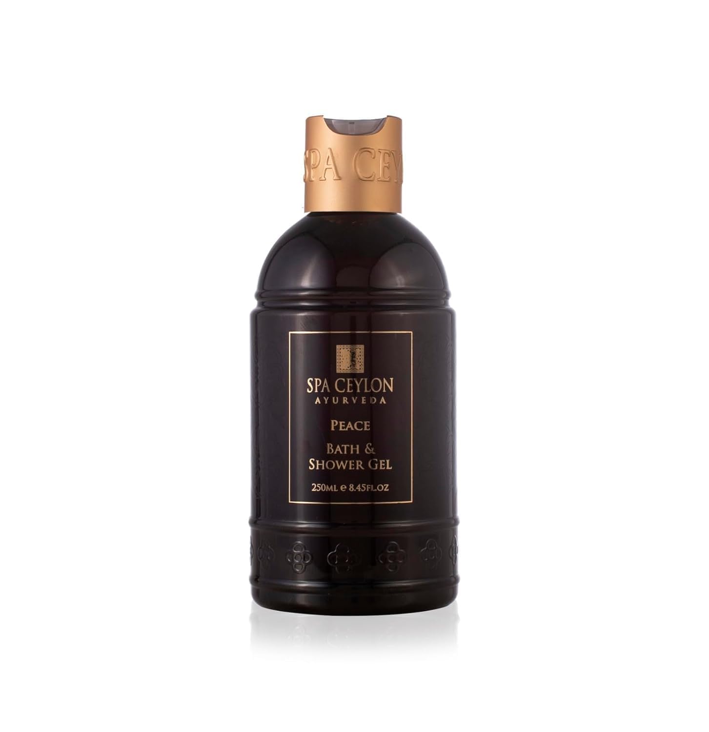 SPA CEYLON Peace Bath and Shower Gel - Lemongrass & Lavender Infused Herbal Body Wash with Aloe Vera | Hydrating, Cruelty-Free & Vegan Formula | Promotes Relaxation & Harmony | Perfect for Spa Nights, Stress Relief & Aromatherapy