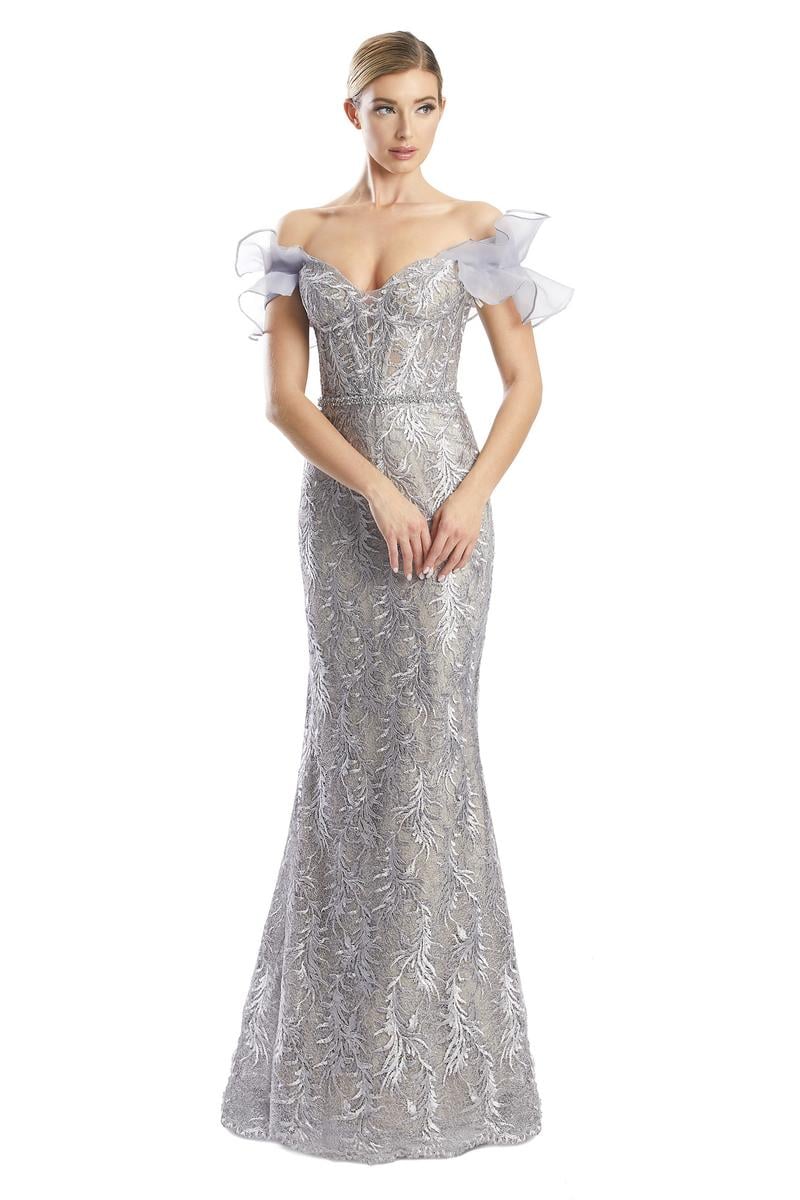 Alexander by Daymor Women's Elegant Floral Print Dress 1774 - Perfect for Weddings, Parties & Special Occasions