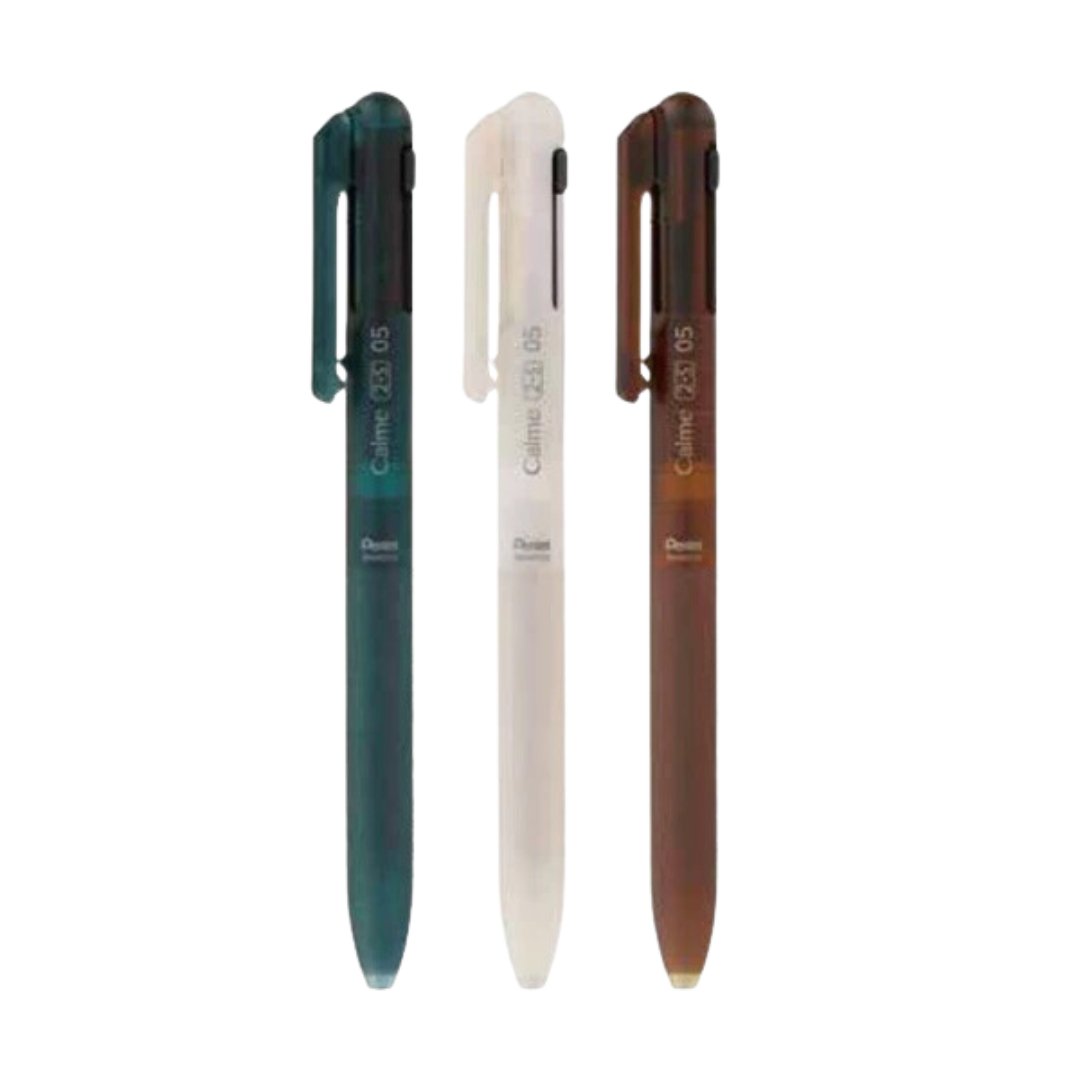 Limited Edition Calme 2+S Multifunctional Ballpoint Pen - Relaxed Frost Series by Pentel | Premium Writing Tool for Office, School & Gift Giving