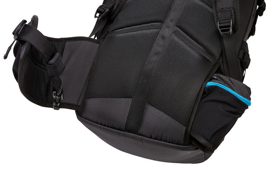 Thule Legend Waterproof Backpack for GoPro Cameras - Durable Black Hiking & Travel Backpack for Adventure Photography & Outdoor Activities