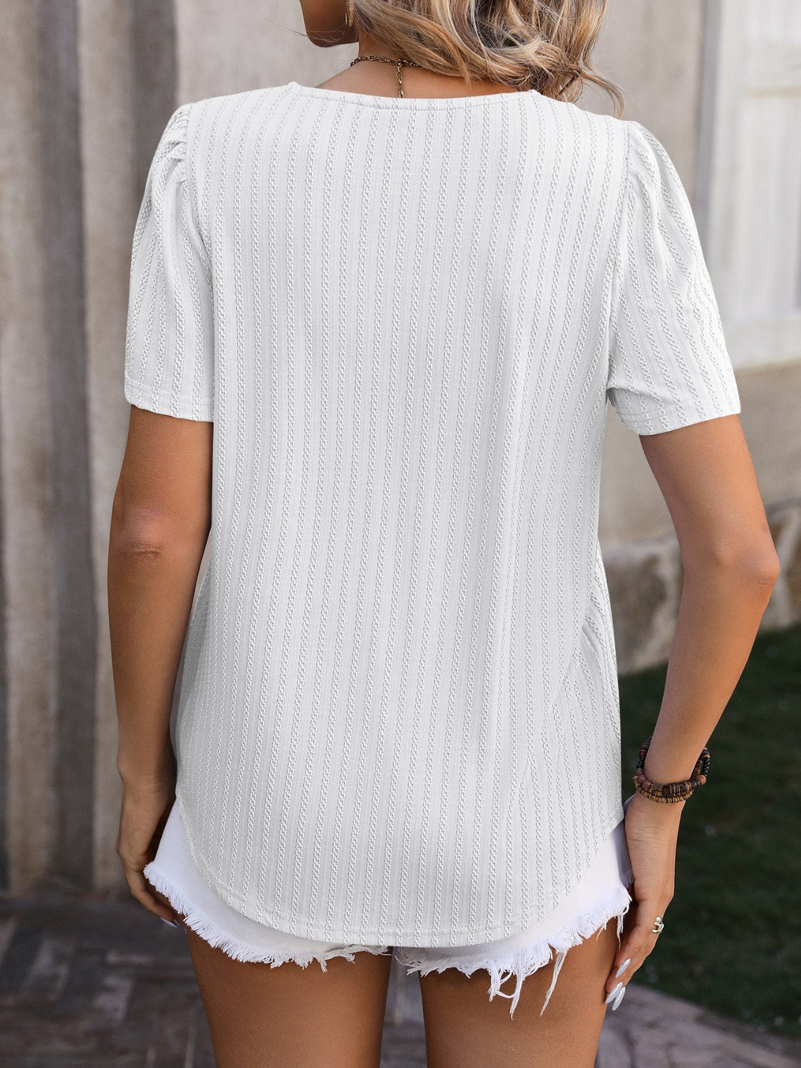 Women's Short Sleeve Blouse - Casual & Comfortable Tops for Summer, Office Wear, and Everyday Outfits