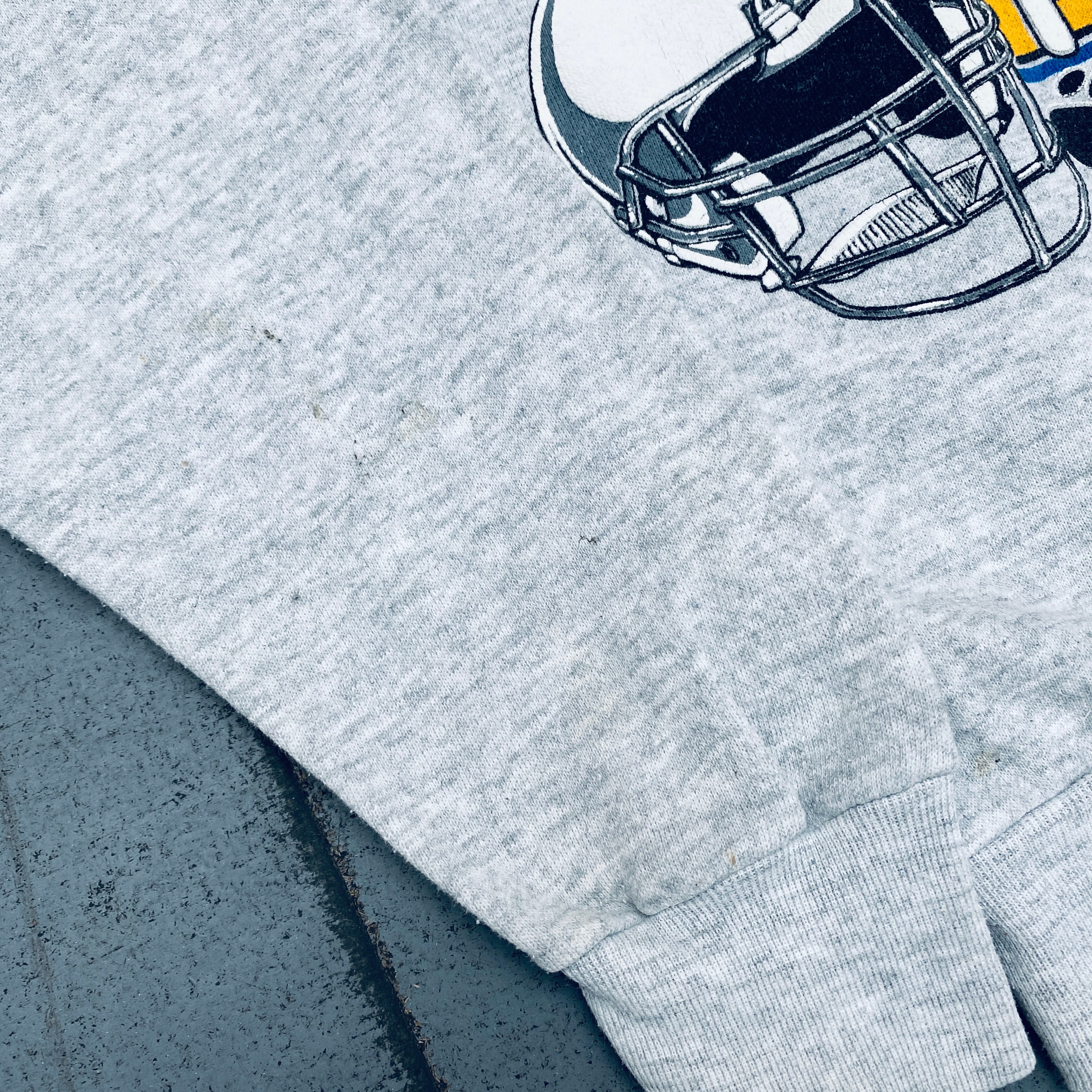 Penn State Nittany Lions 1990s Vintage Graphic Spellout Sweatshirt - Retro College Football Fan Apparel for Men & Women - Perfect for Game Day, Tailgating, and Casual Wear