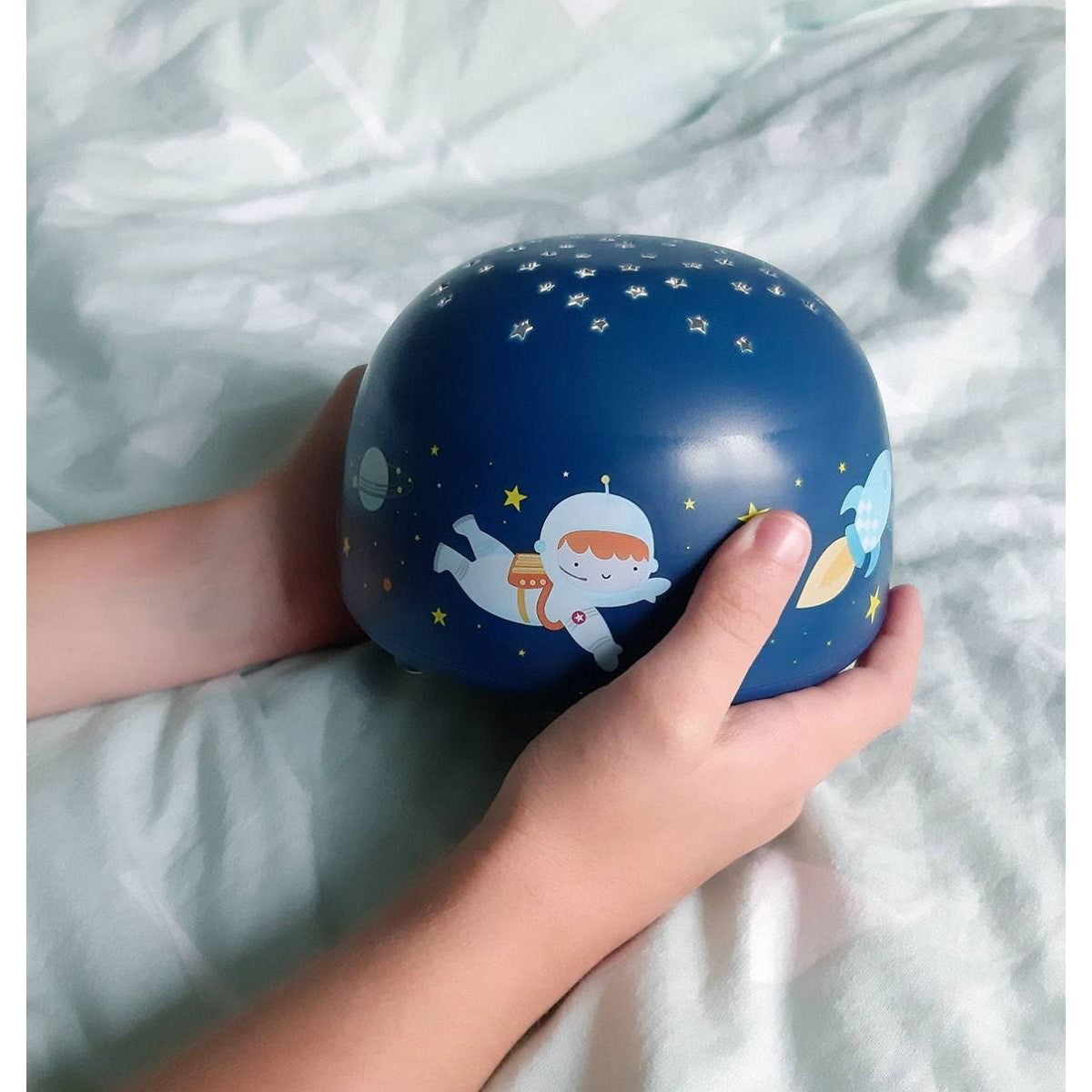 A Little Lovely Company Galaxy Projector Light - Starry Night Sky Projector for Bedroom, Kids Room & Home Decor | Perfect for Relaxation, Meditation & Romantic Ambiance