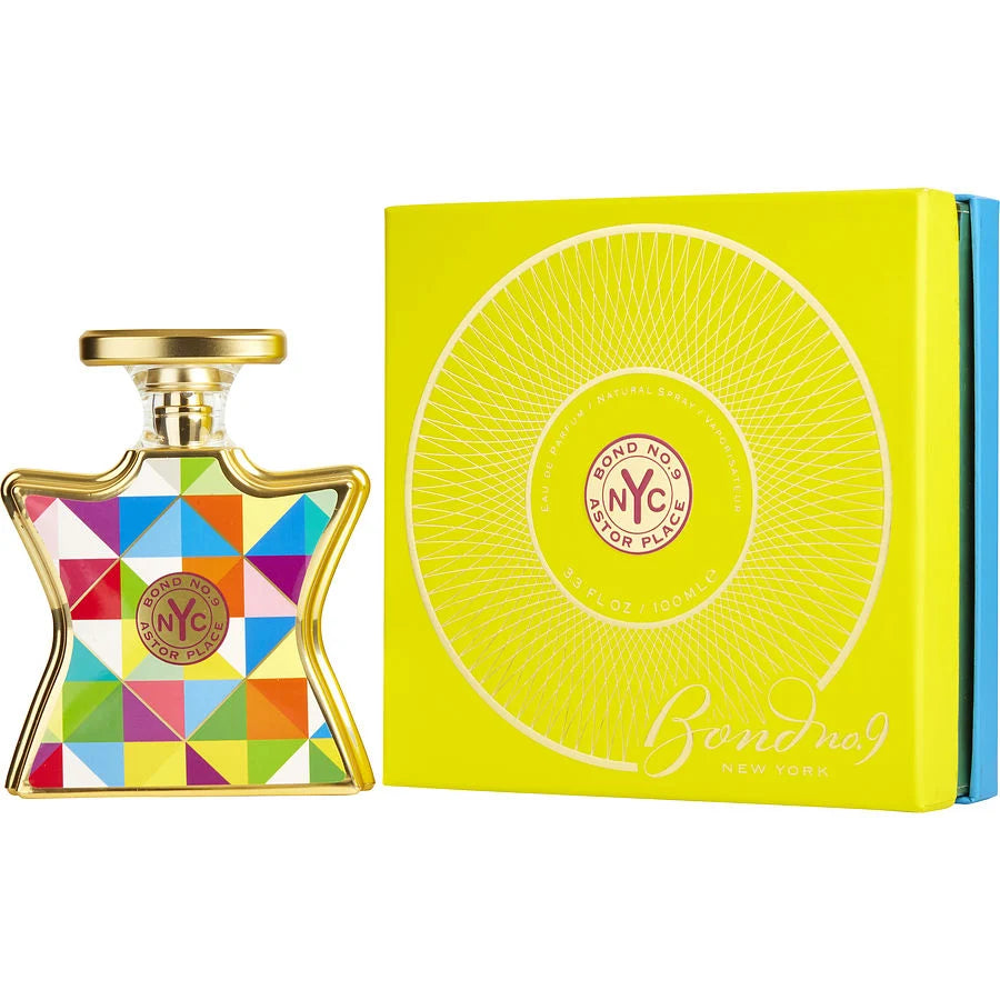 Bond No 9 Astor Place Eau de Parfum 100ml Spray for Women & Men - Luxury Unisex Fragrance for Date Night, Office & Special Occasions
