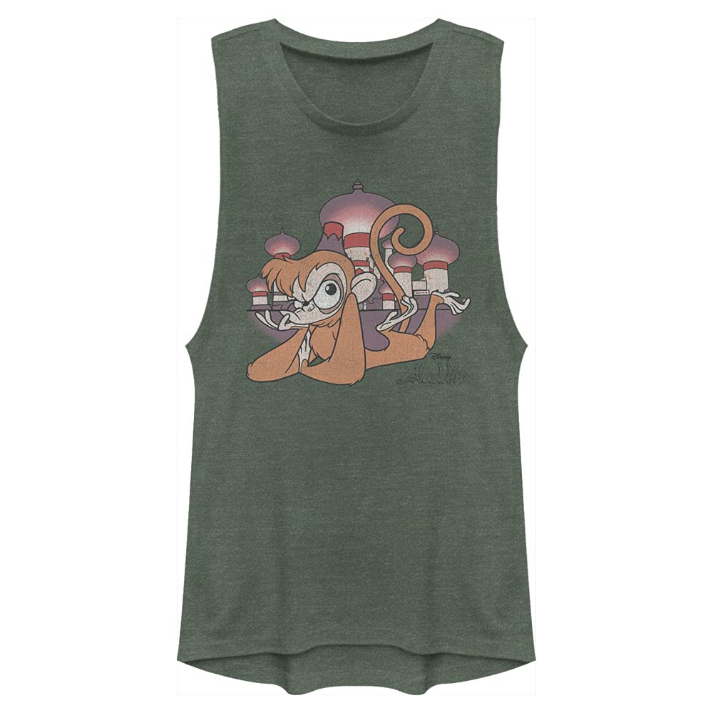 Disney Princess Abu Festival Women's Muscle Tank Top - Cute Casual Summer T-Shirt for Disney Fans, Cosplay & Theme Park Outfits