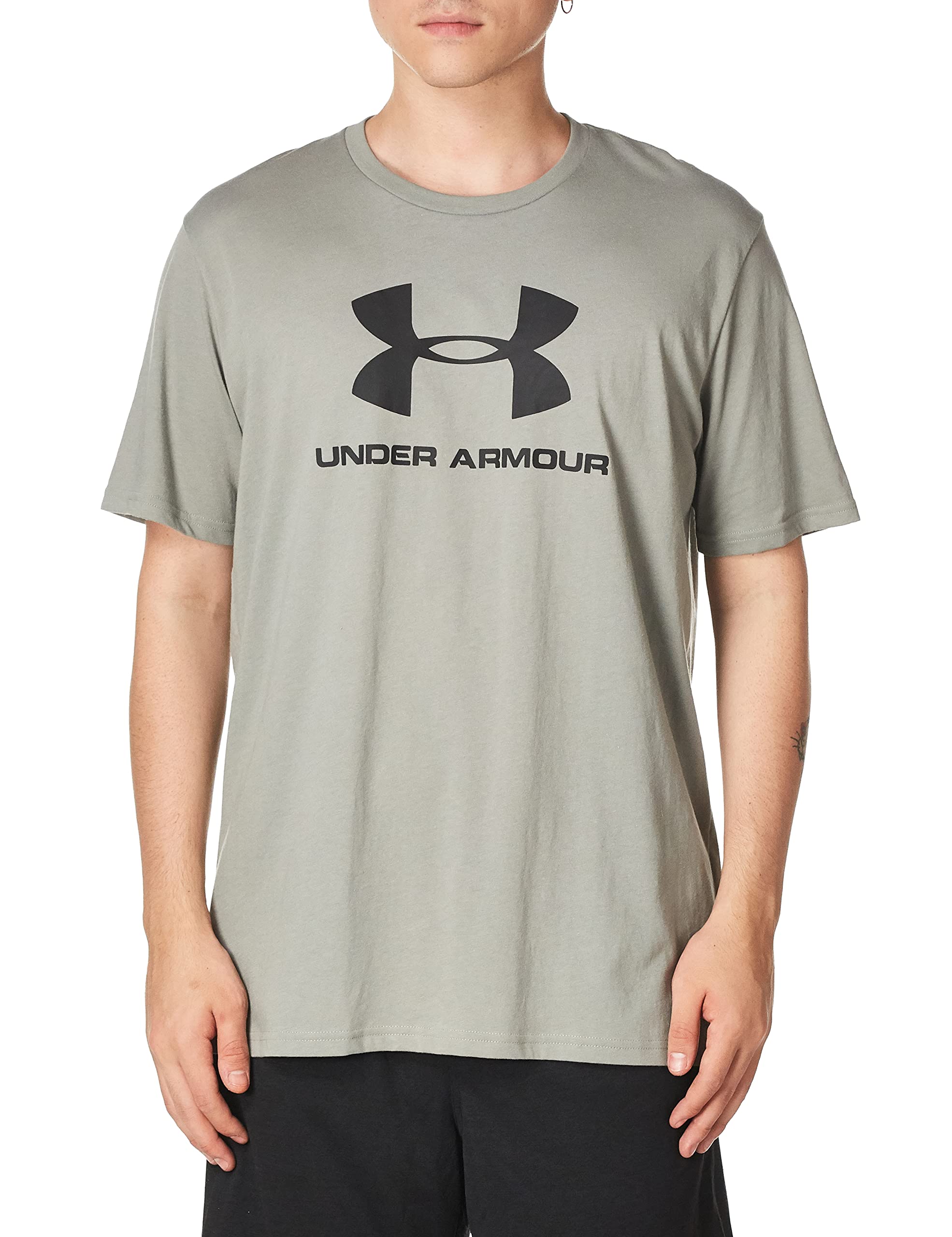 Under Armour Men's Big Logo T-Shirt - Moisture-Wicking, Breathable & Comfortable for Workouts, Running & Gym Training