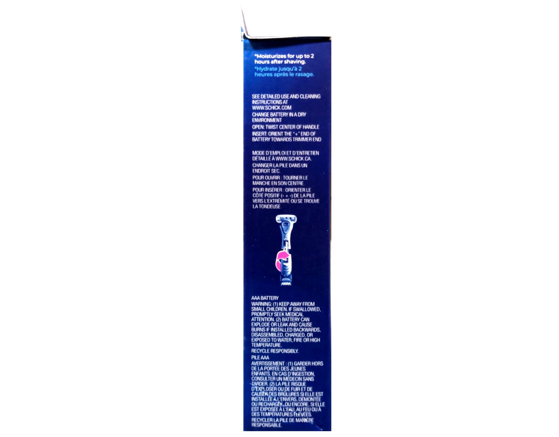 Schick Hydro Silk TrimStyle Razor for Women - 6 Pack Bikini Trimmer & Shaver with Hydrating Serum | Perfect for Travel, Gym Bag & Smooth Skin Care Routine