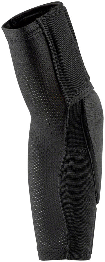 100% Teratec Plus Elbow Guards - Black, Large - Protective Gear for Skateboarding, Cycling & Extreme Sports