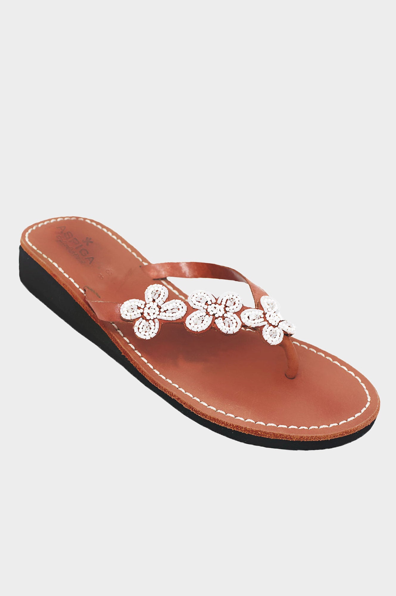 Tatu Women's White Leather Heel Sandals - Comfortable & Stylish for Summer, Parties, and Casual Outings