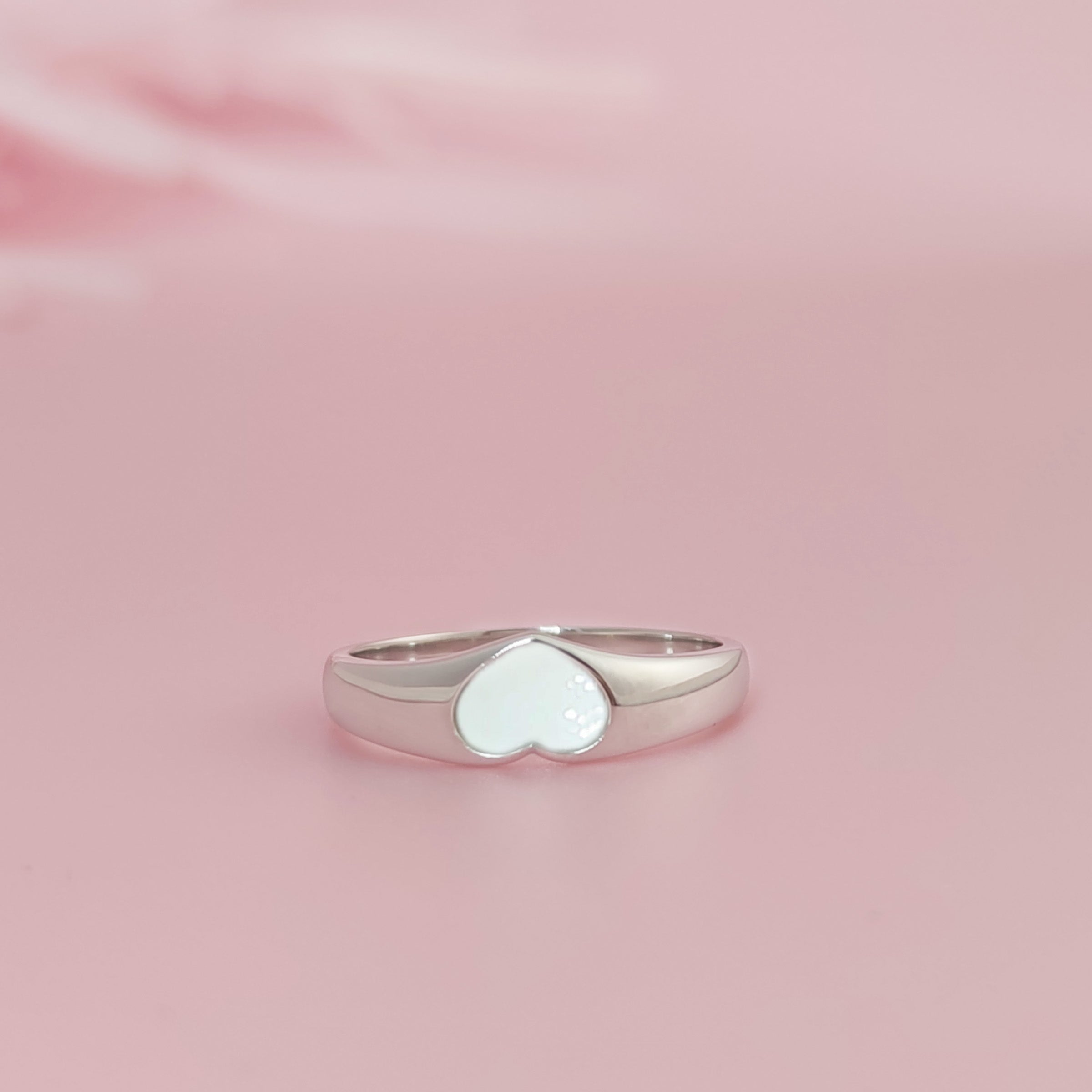 Eternal Heart Breast Milk Keepsake Ring - Personalized Memorial Jewelry for Moms - Perfect for Cherishing Precious Memories of Motherhood and Baby's First Years