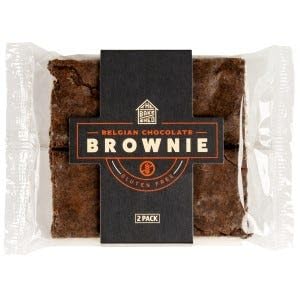 Premium Belgian Chocolate Brownies by The Bake Shed - Case of 32 Individually Wrapped Gourmet Desserts for Parties, Gifts & Office Snacks
