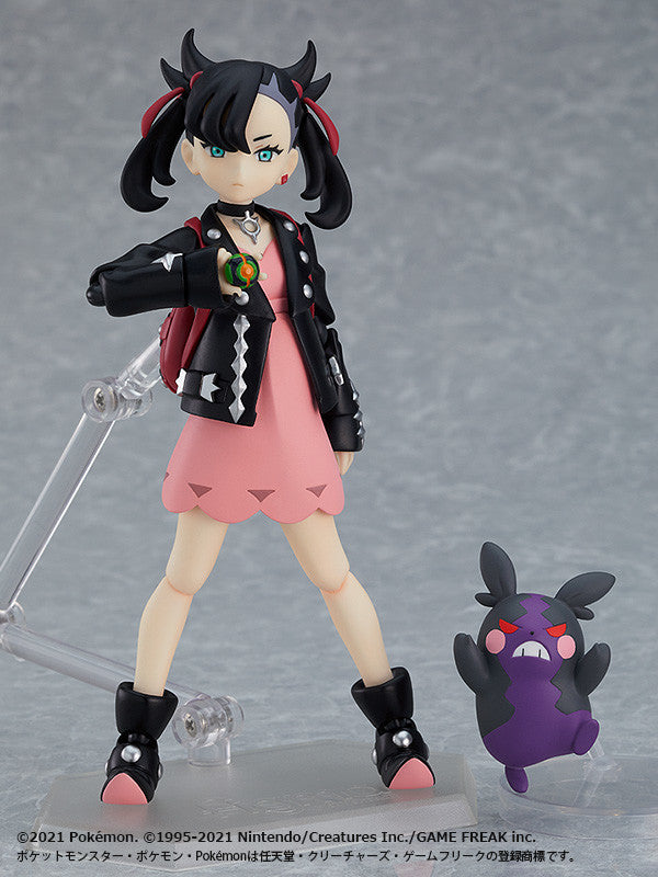 Figma #514 Marnie (Mary) Pokemon Action Figure - Collectible Anime Character Model for Display & Gaming Enthusiasts - Perfect for Shelf Decor, Cosplay Props, and Pokemon Fans Gifts